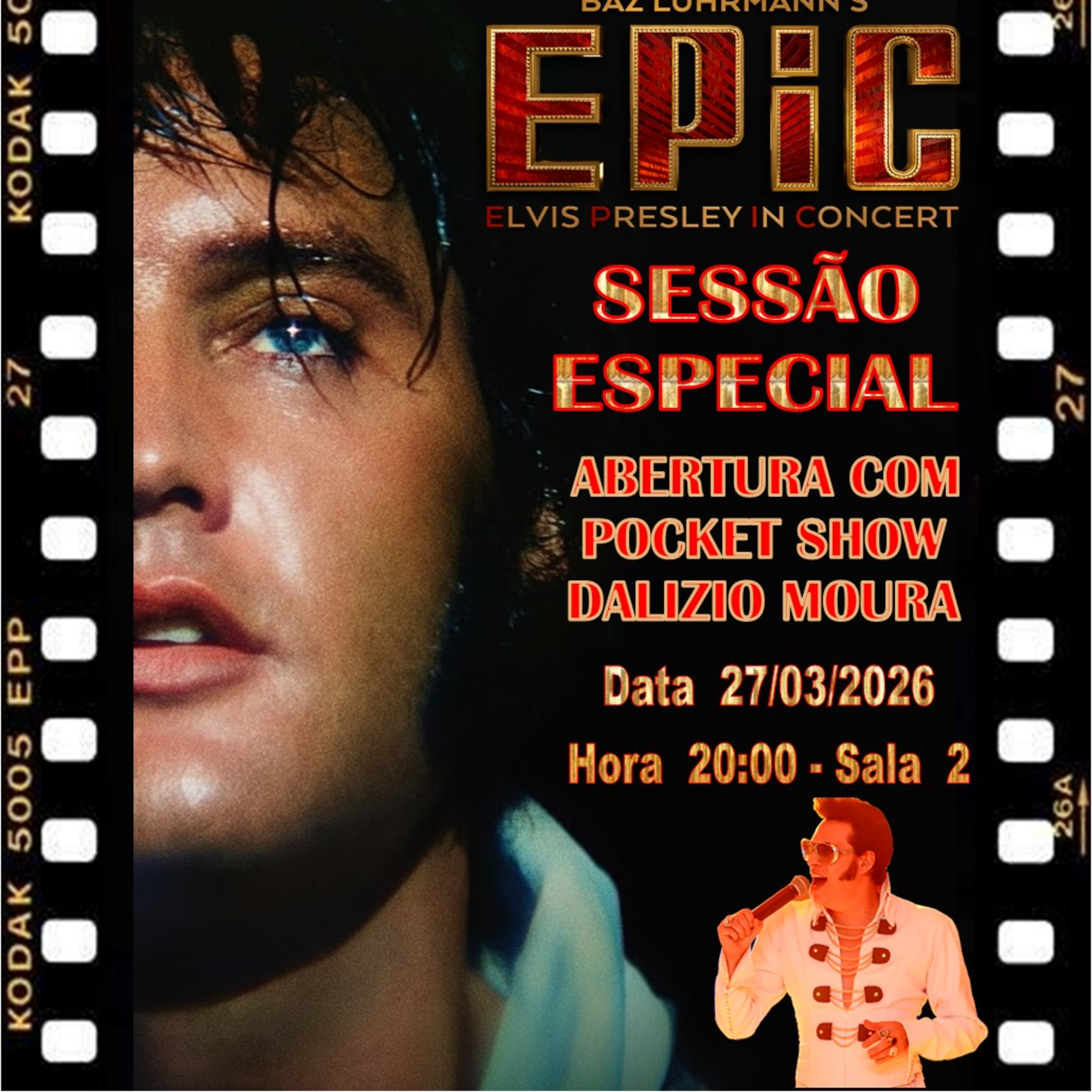 Fãs de Elvis Presley terão sessão única e especial com show ao vivo no cinema nesta sexta-feira em Sorocaba episode artwork
