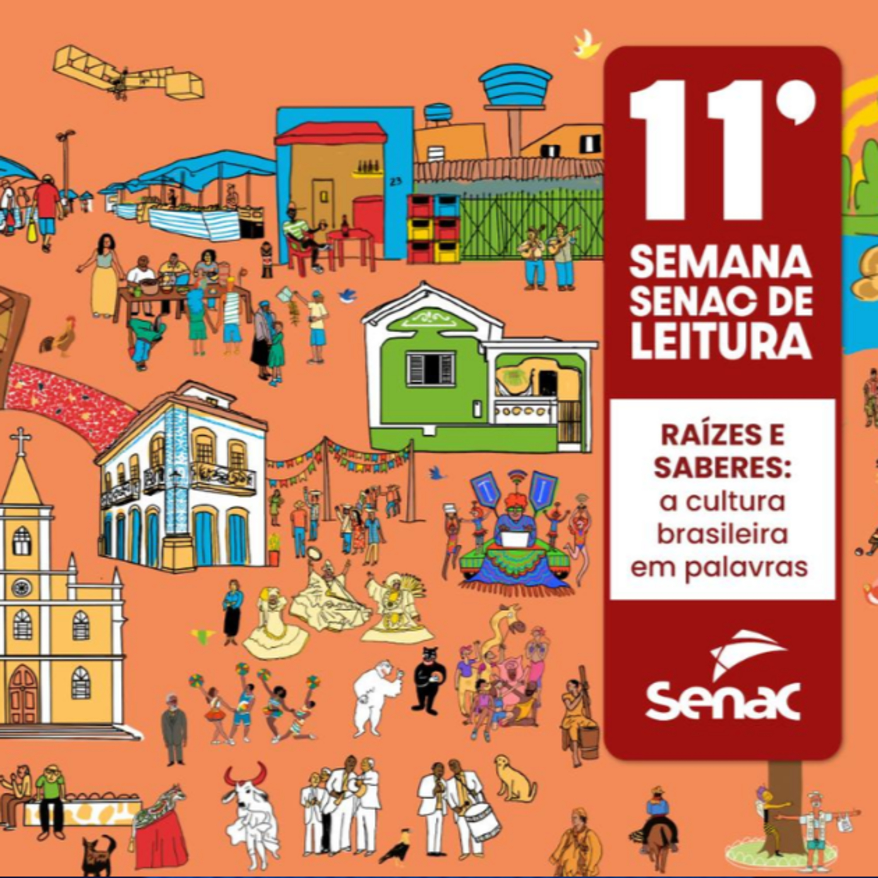 11ª Semana Senac de Leitura acontece de 27 a 30 de abril episode artwork