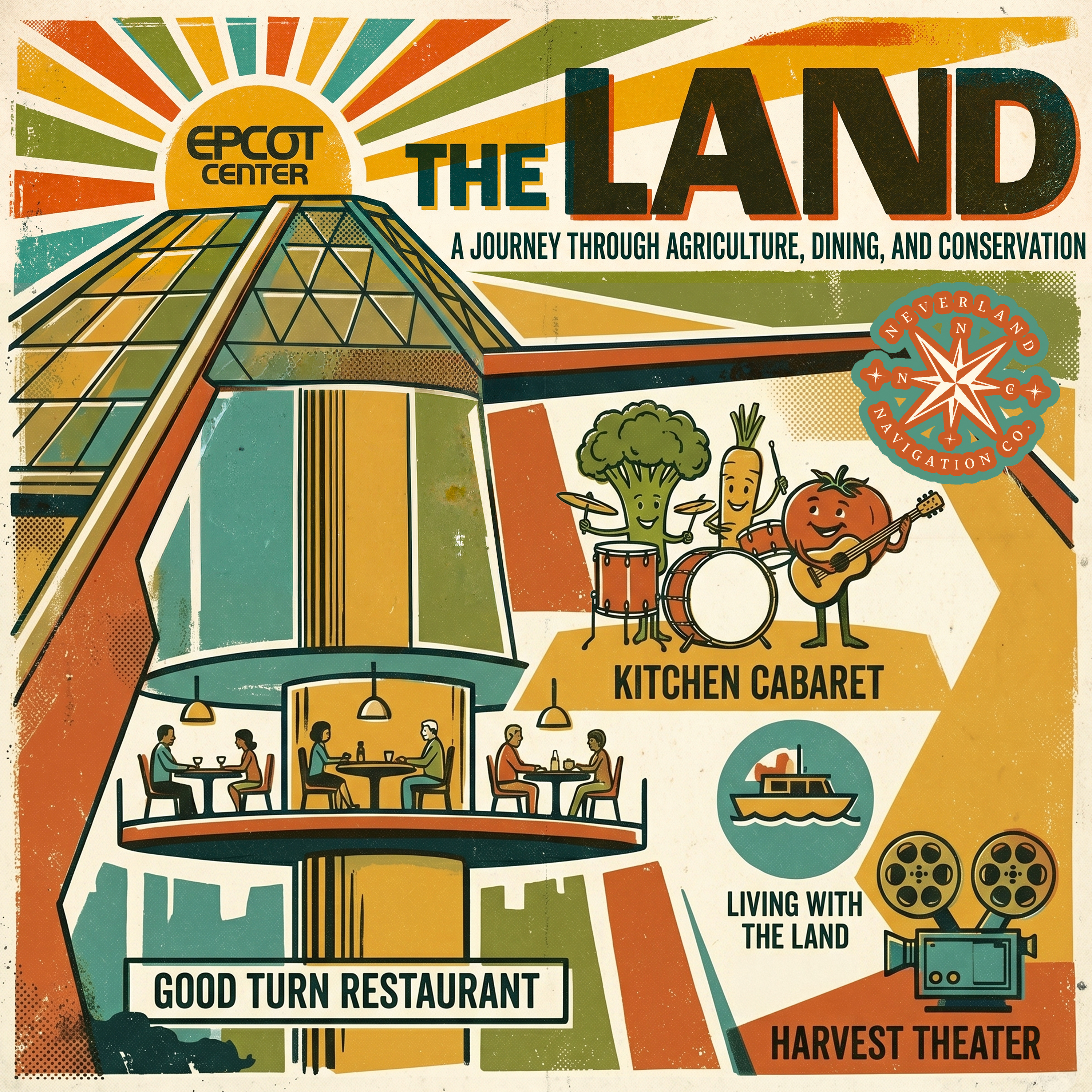 The Bizarre History of Epcot's Land Pavilion: Handwiches, Animatronic Veggies & Garden Grill episode artwork