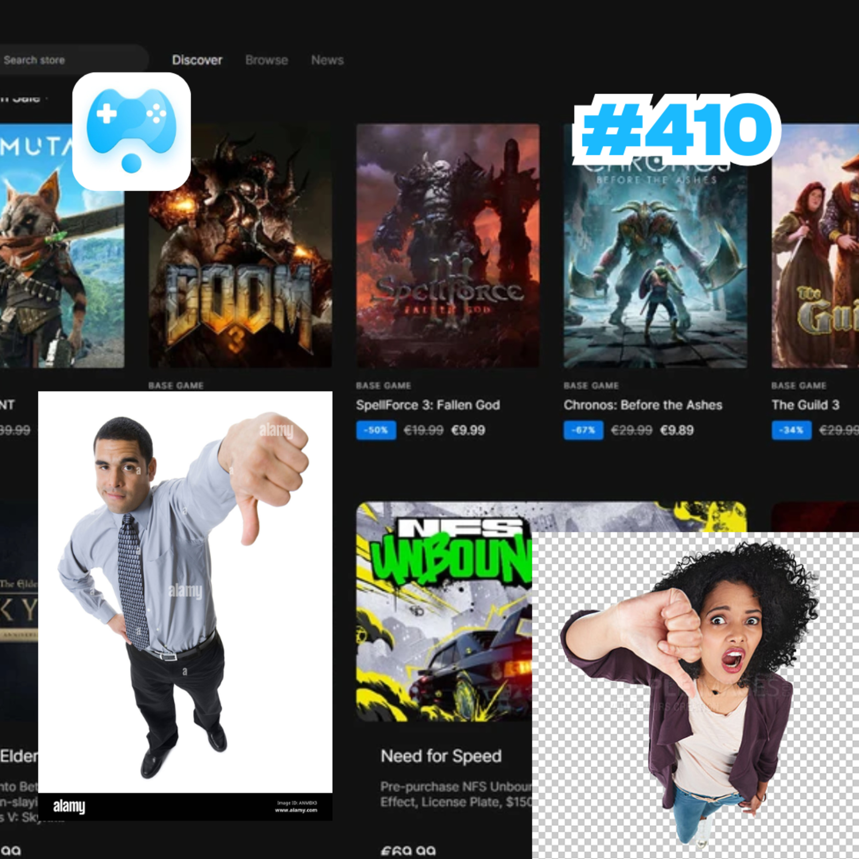 Tuh kan, dibilang Epic Games Launcher tuh gak enak - AADG Eps. 410 episode artwork