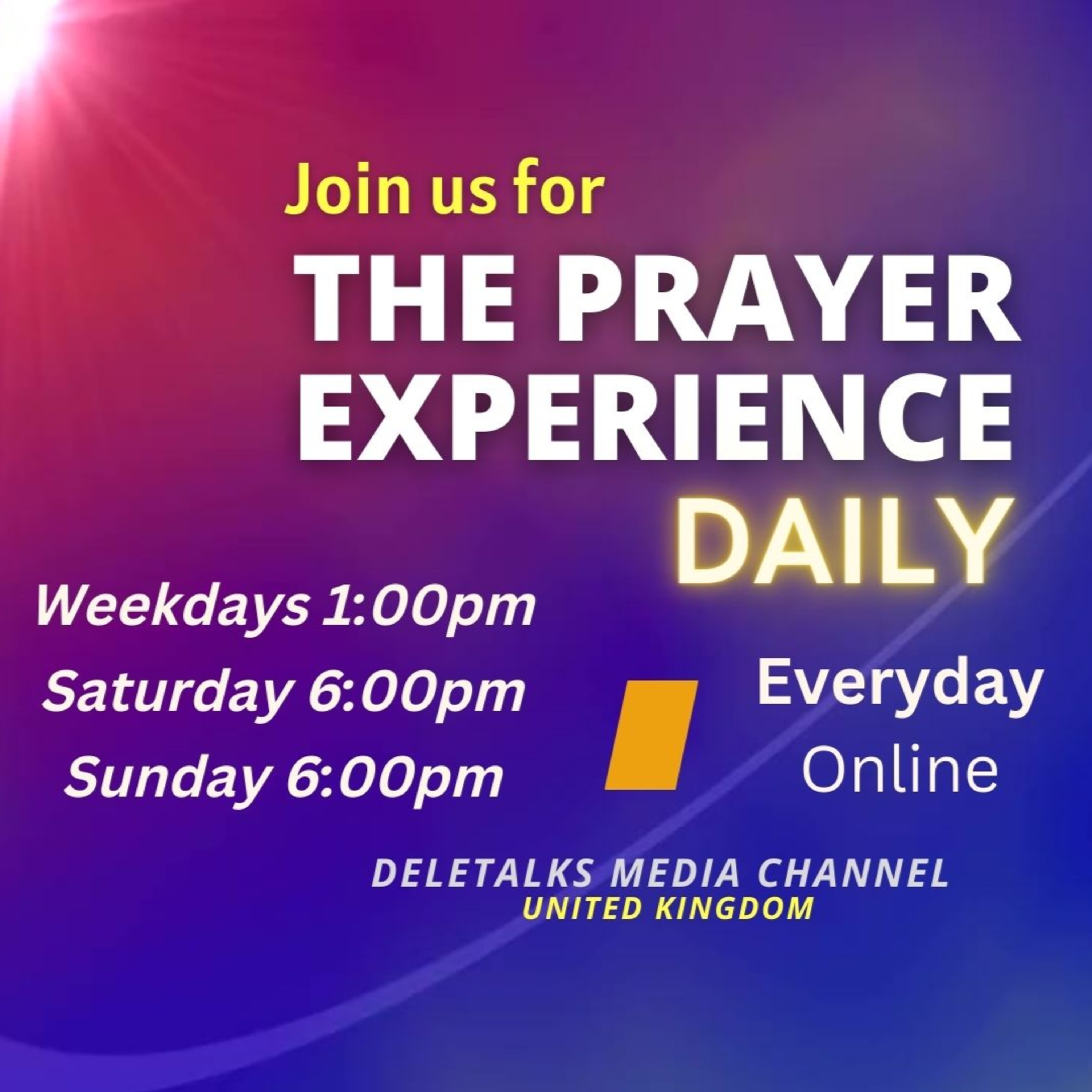 Prayers for the Nations | The Prayer Experience with Joanne Slamon | Saturday 13th May 2023