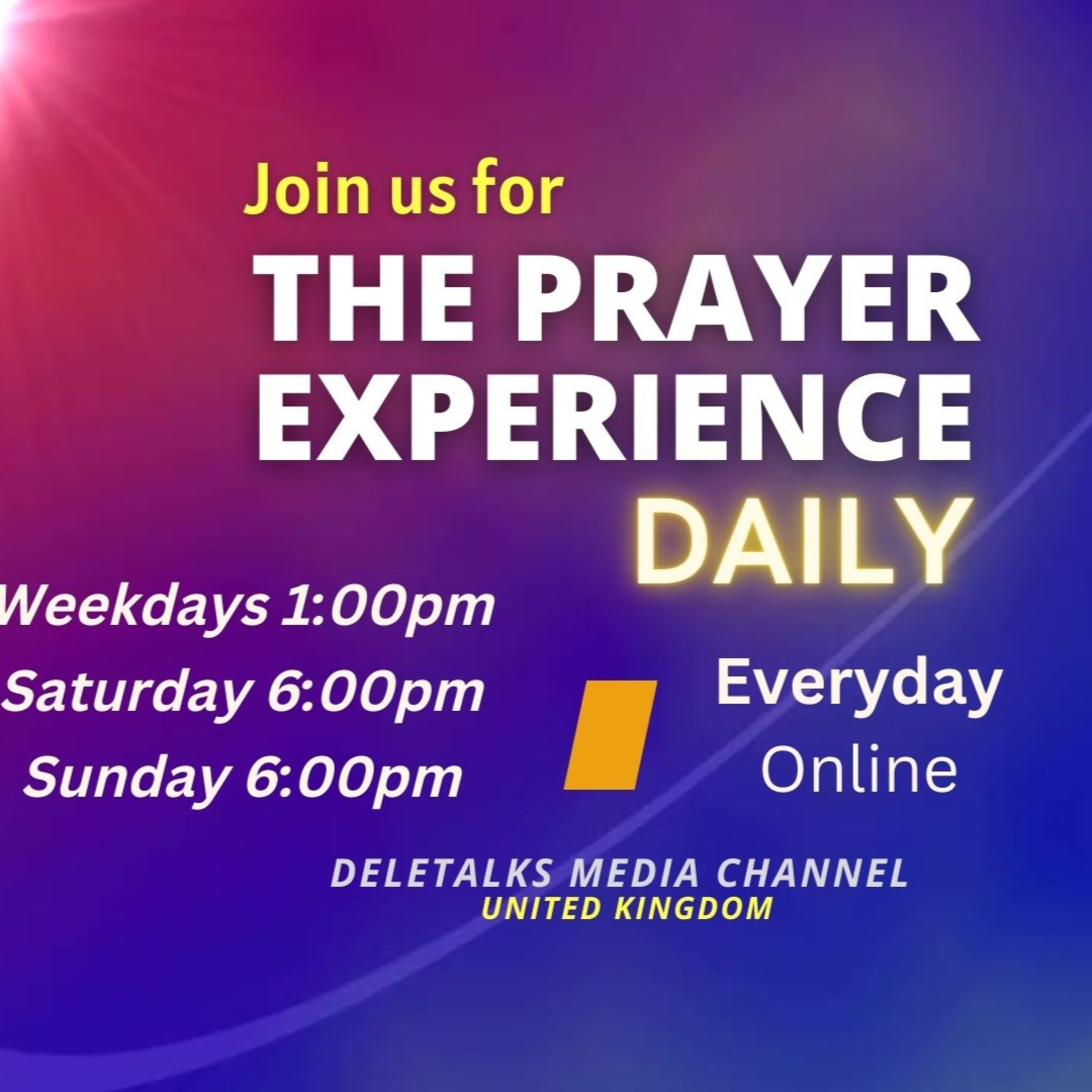 Prayers for the Nations | The Prayer Experience with Paul Royles | Thursday 15th June 2023 episode artwork