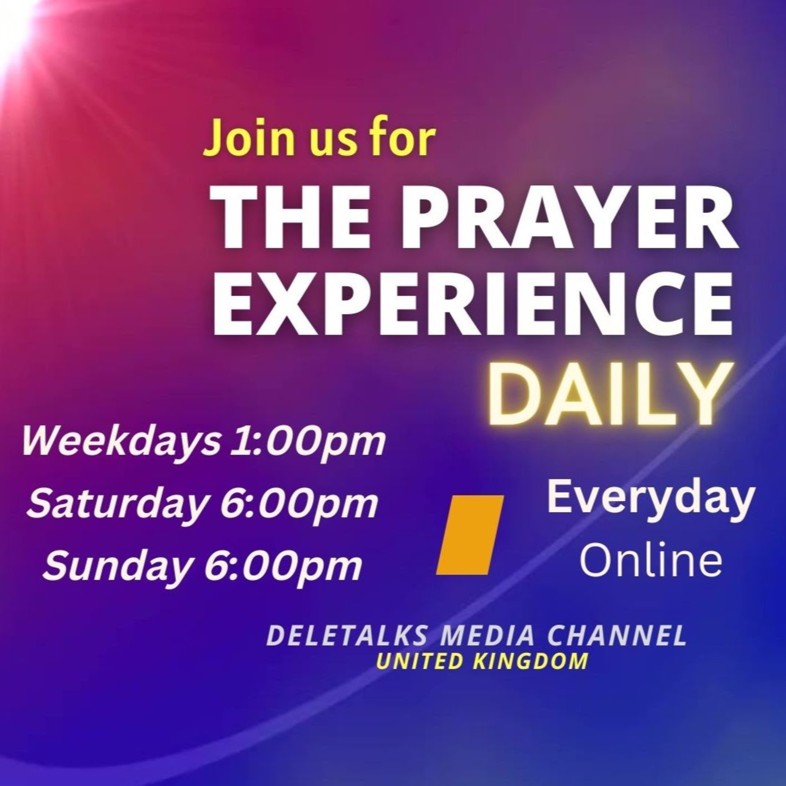Prayers for the Nations | The Prayer Experience with Jane Pratt | Thurs 31st August 2023 episode artwork