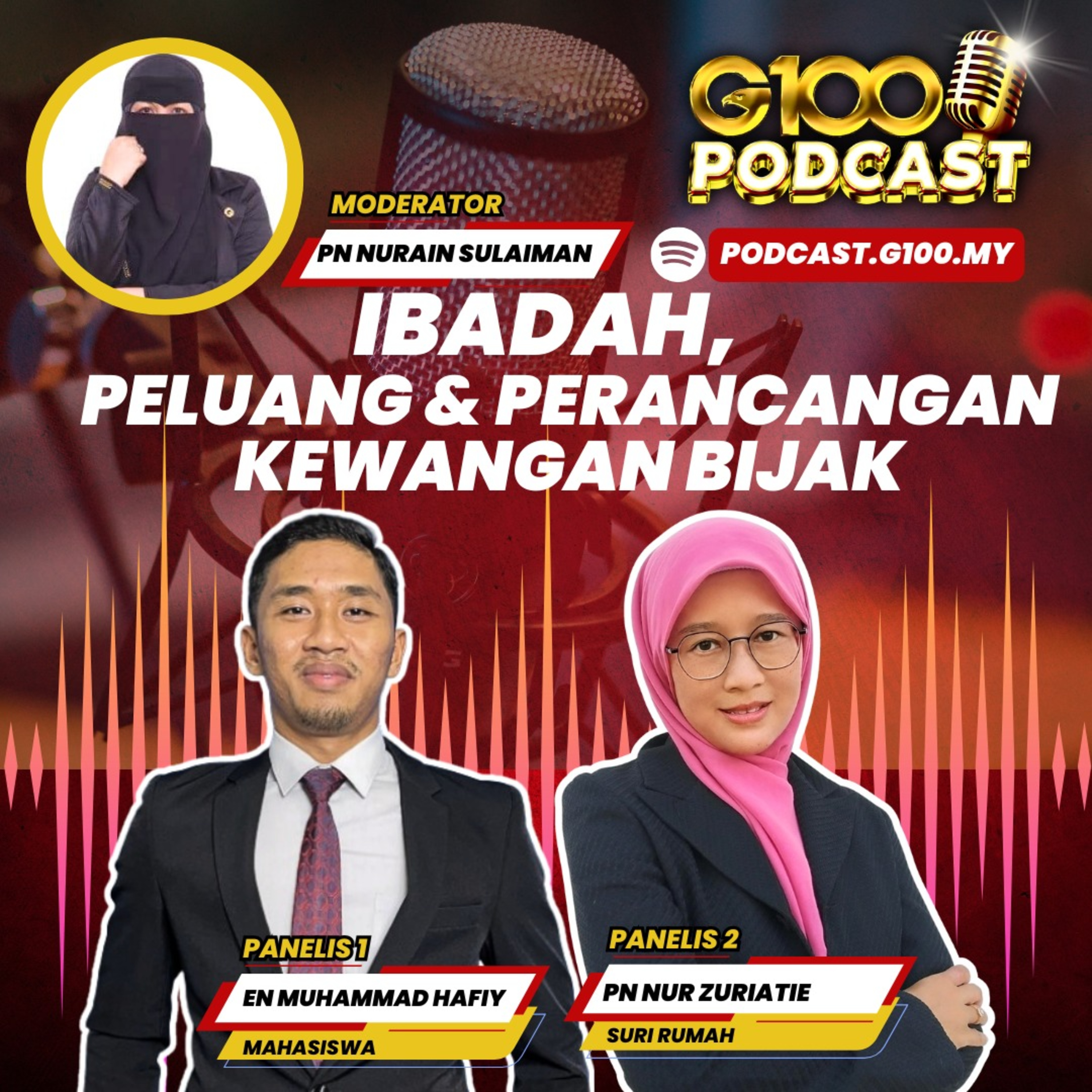 Episod 130 Ibadah, Peluang & Perancangan Kewangan Bijak Bersama En Muhammad Hafiy dan Pn Nur Zuriatie