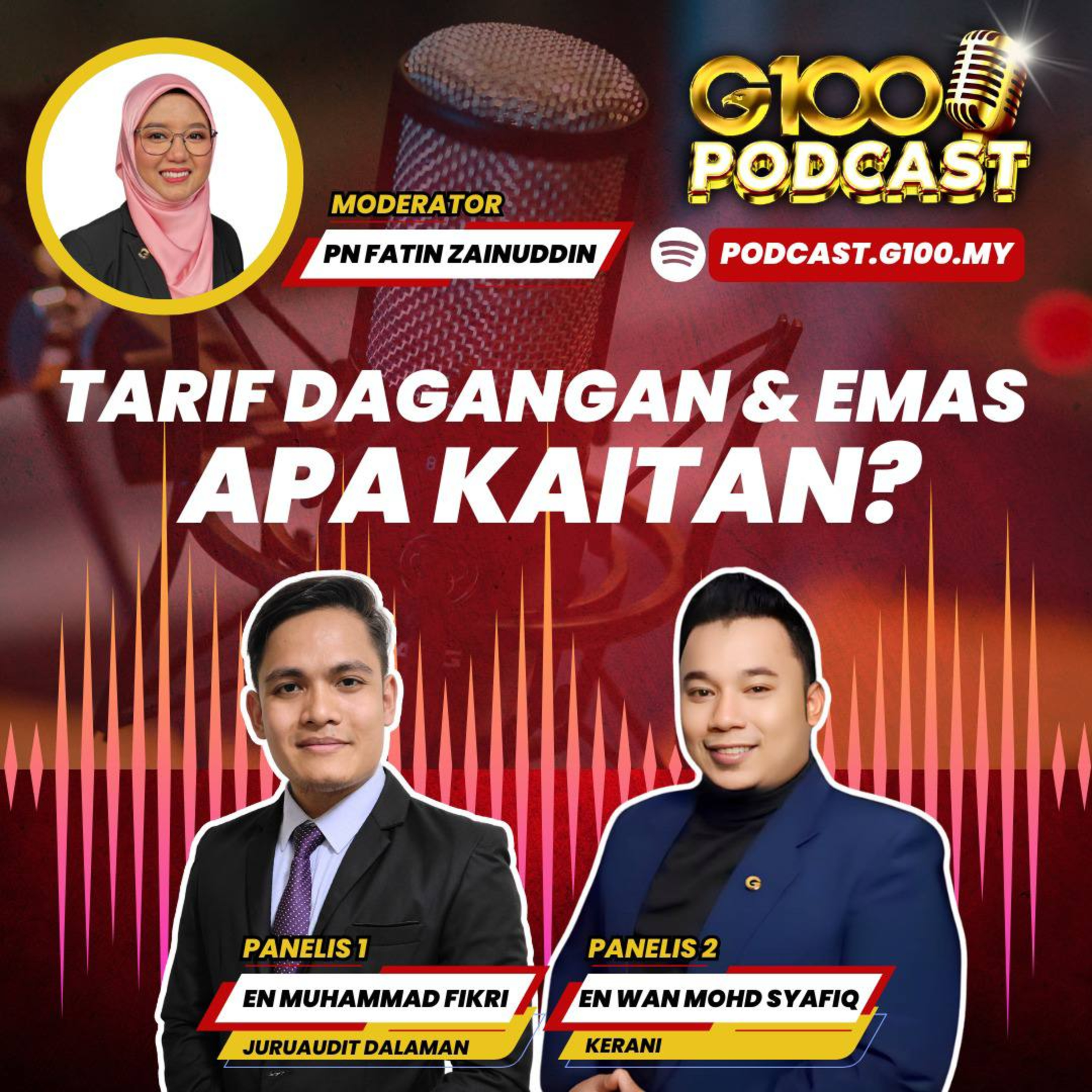 Episod 131 Apa Kaitan Tarif Dagangan & Emas Bersama En Muhammad Fikri dan En Wan Mohd Syafiq