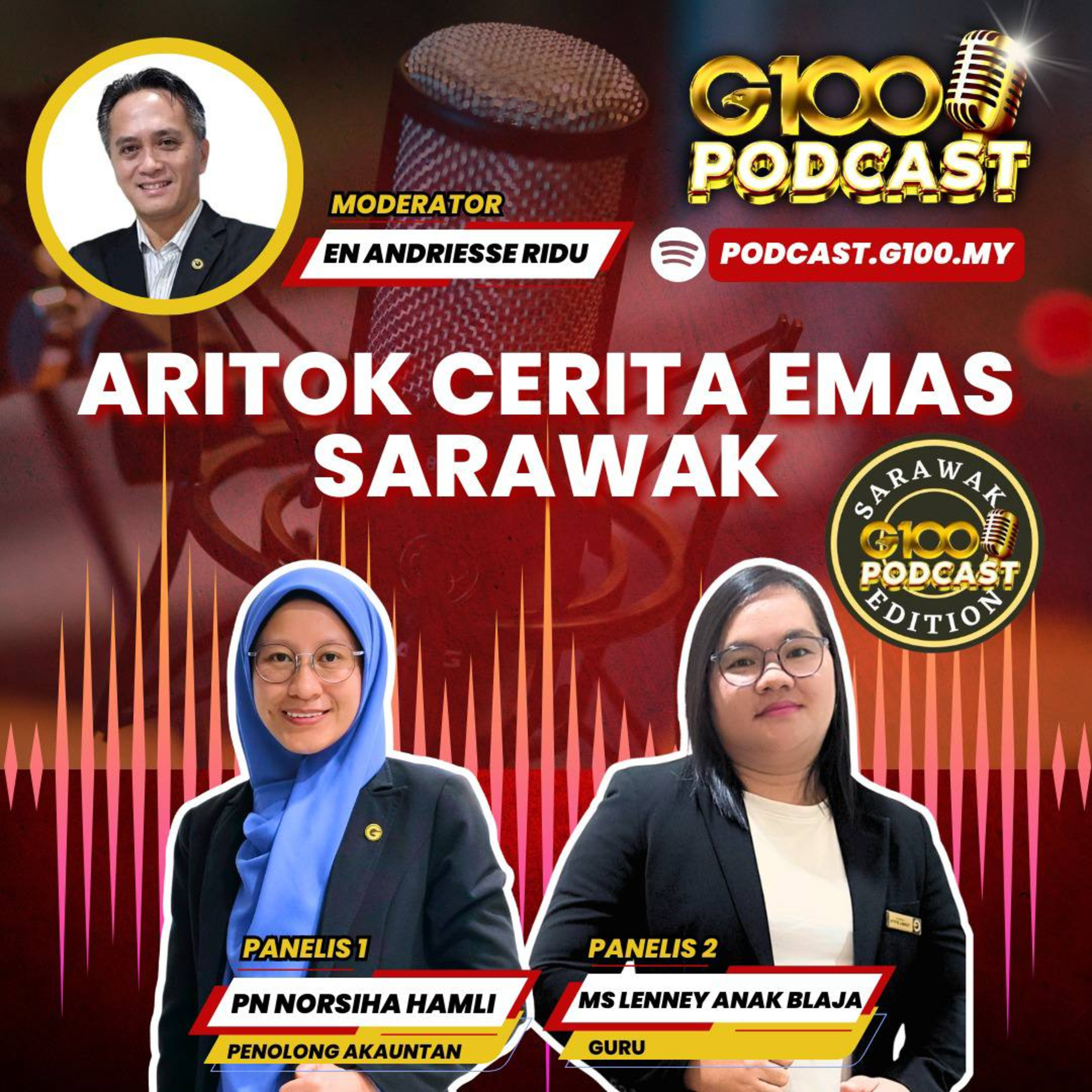 Episod 132 Aritok Cerita Emas Sarawak Bersama Pn Norsiha & Ms Lenney
