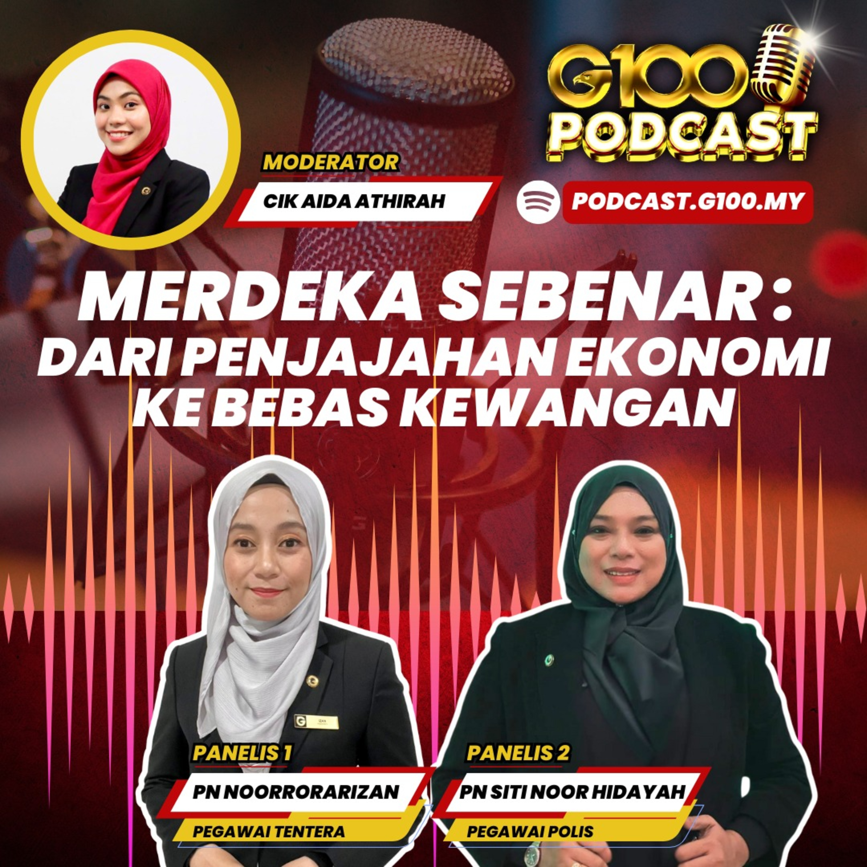 Episod 134 Merdeka Sebenar: Dari Penjajahan Ekonomi Ke Bebas Kewangan Bersama Pn Noorrorarizan dan Pn Siti Noor Hidayah