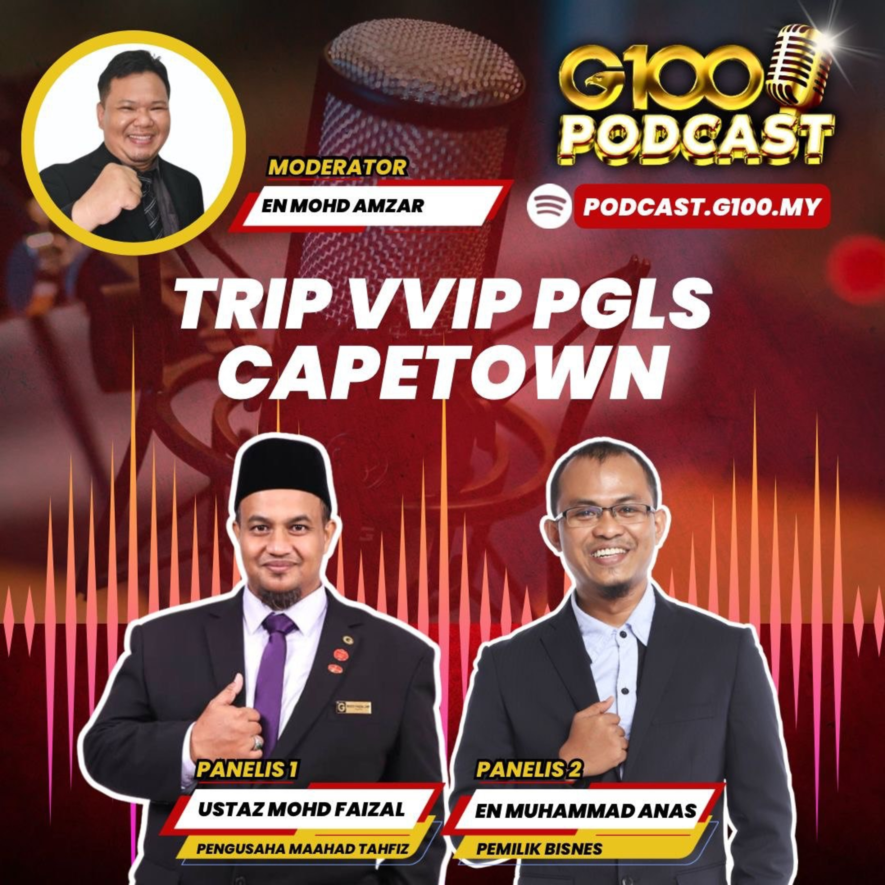Episod 139 Trip VVIP PGLS Cape Town Bersama Ustaz Mohd Faizal dan Tuan Anas Razi