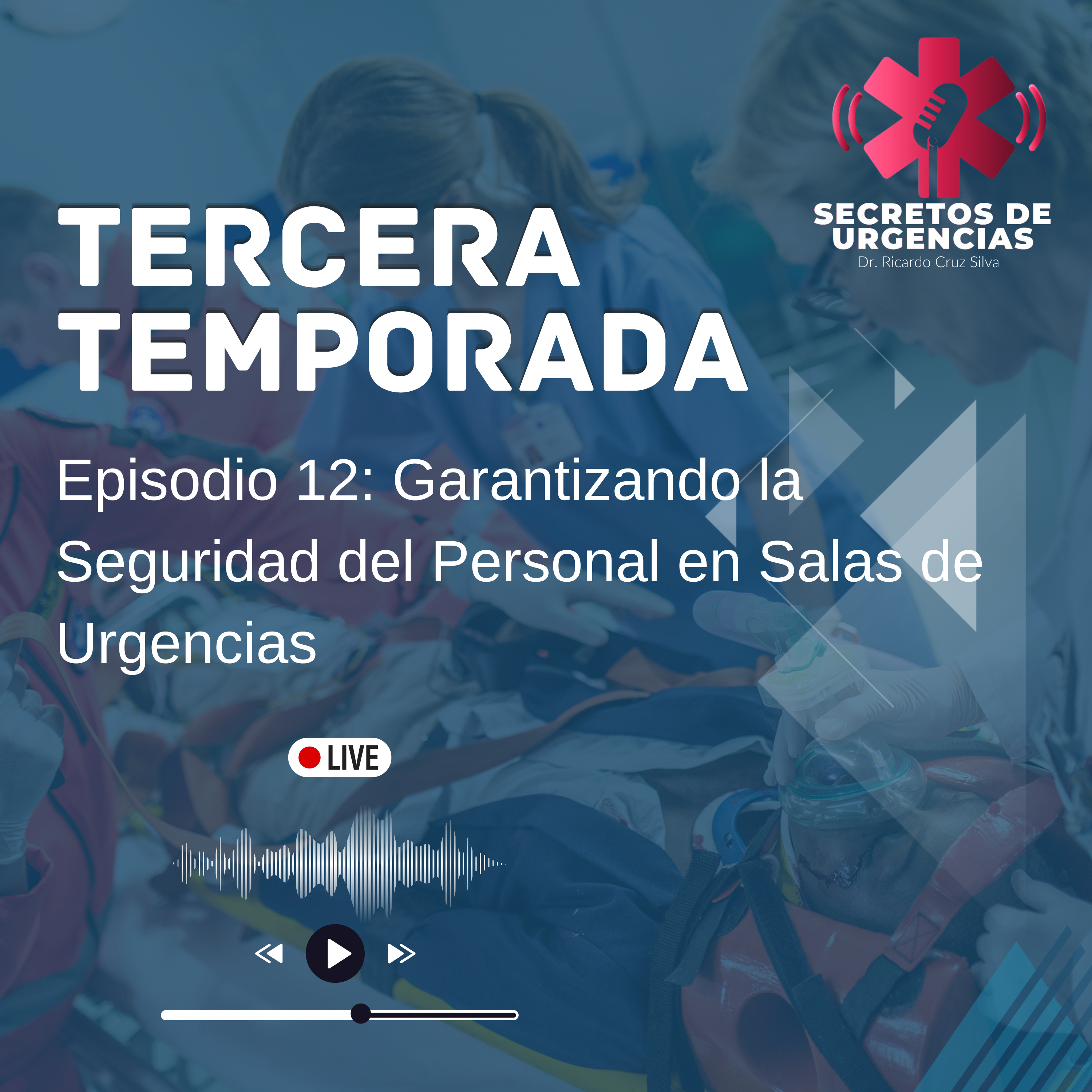 Episodio 12: Garantizando la Seguridad del Personal en Salas de Urgencias episode artwork