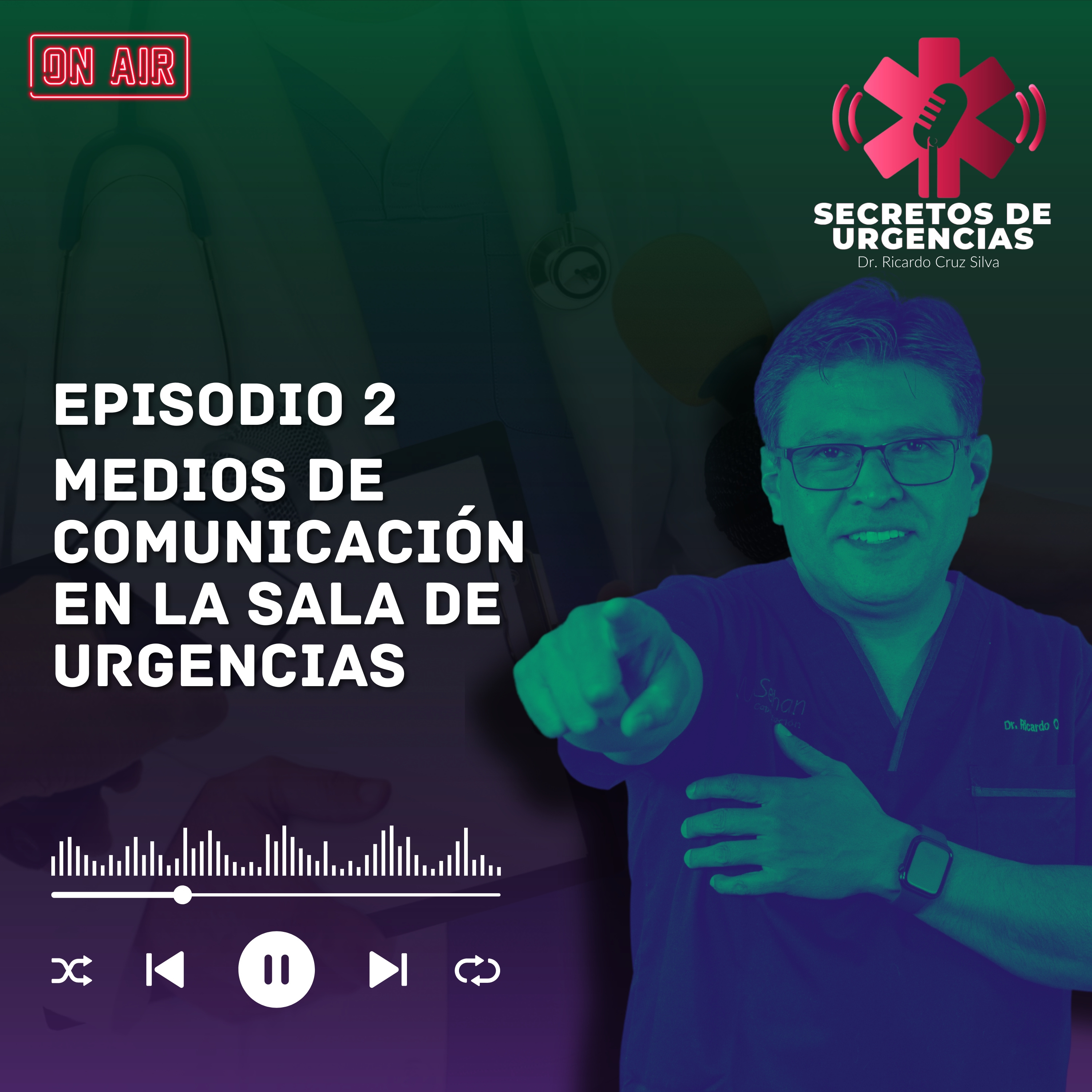 Episodio 2: Medios de Comunicación en la Sala de Urgencias episode artwork