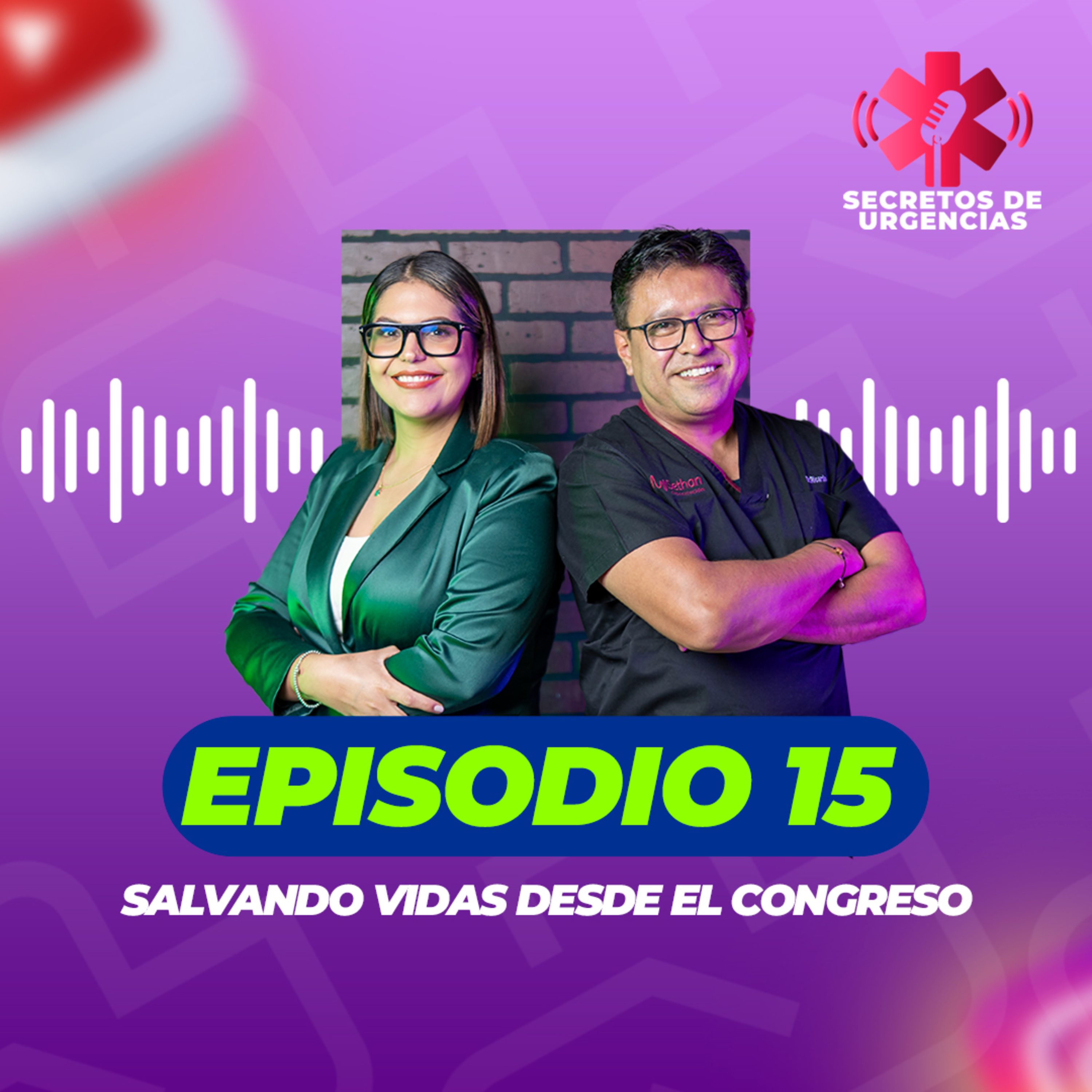 Episodio 15: Salvando Vidas desde el Congreso episode artwork