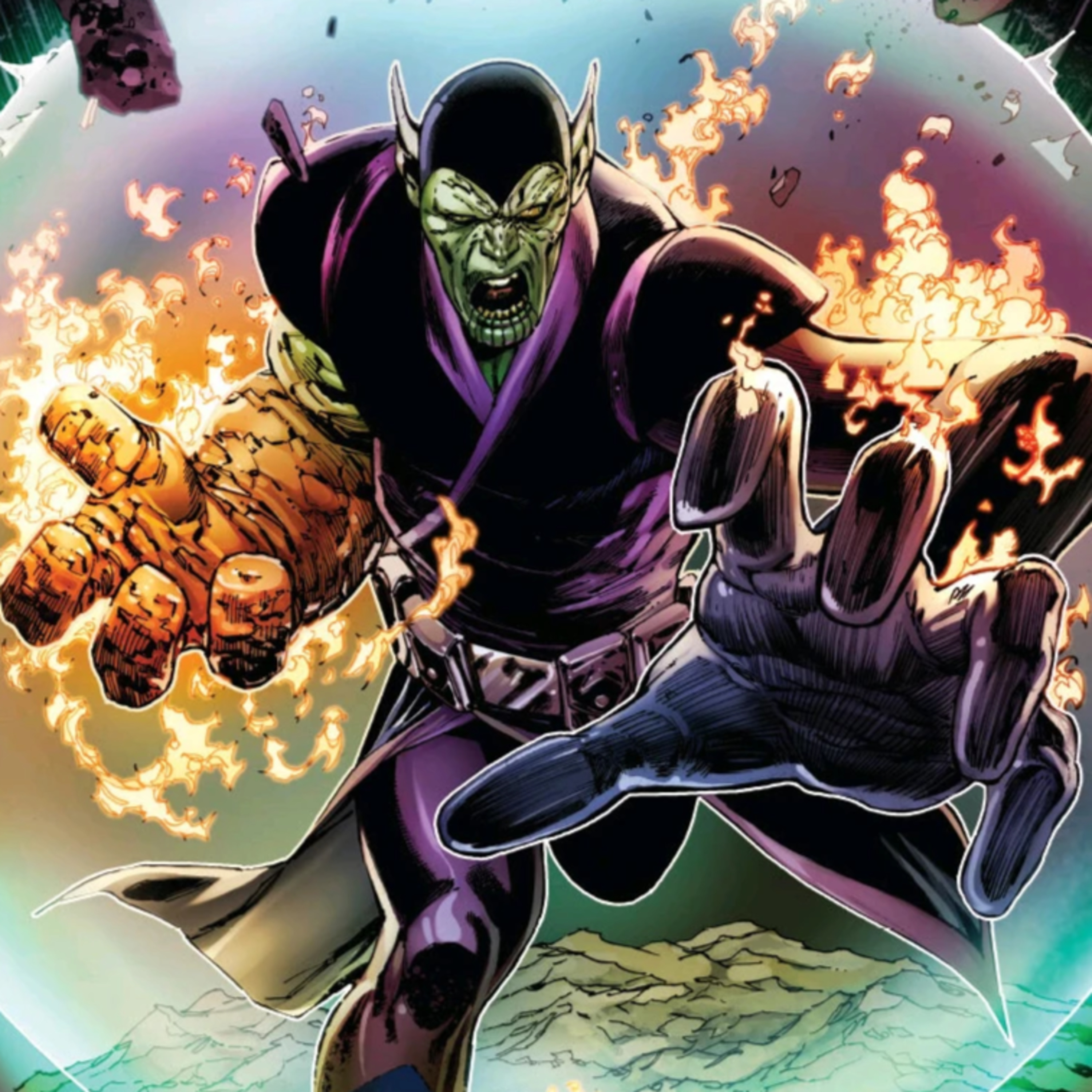 39. Super Skrull ada power Fantastic Four episode artwork
