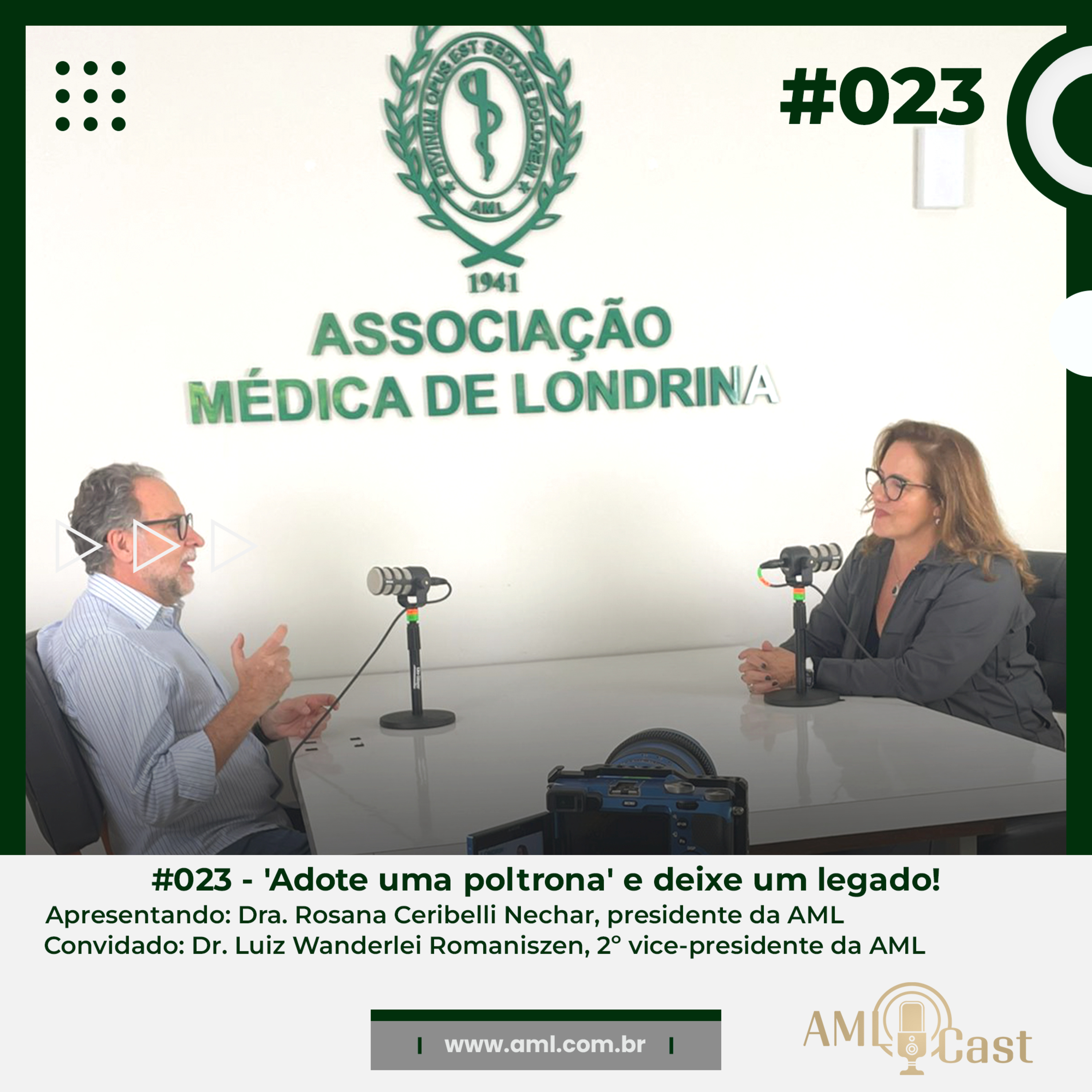 #023 - 'Adote uma poltrona' e deixe um legado!