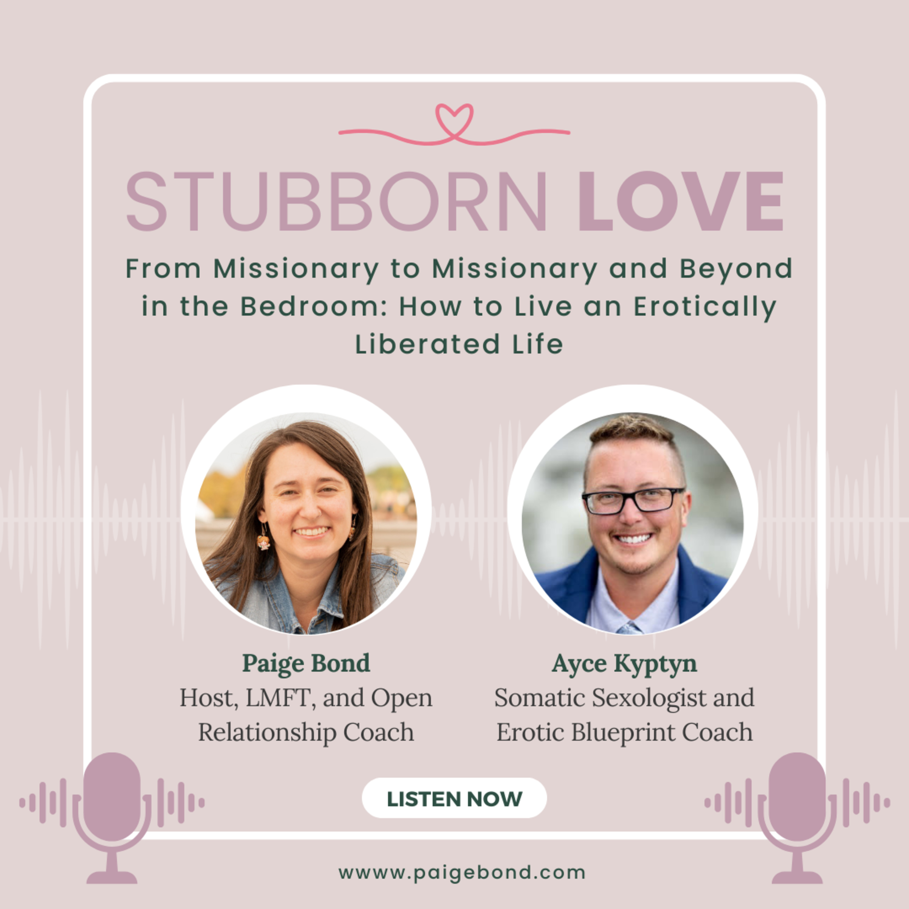 From Missionary to Missionary and Beyond in the Bedroom: How to Live an Erotically Liberated Life | with Ayce Kyptyn, Somatic Sexologist and Erotic Blueprint Coach
