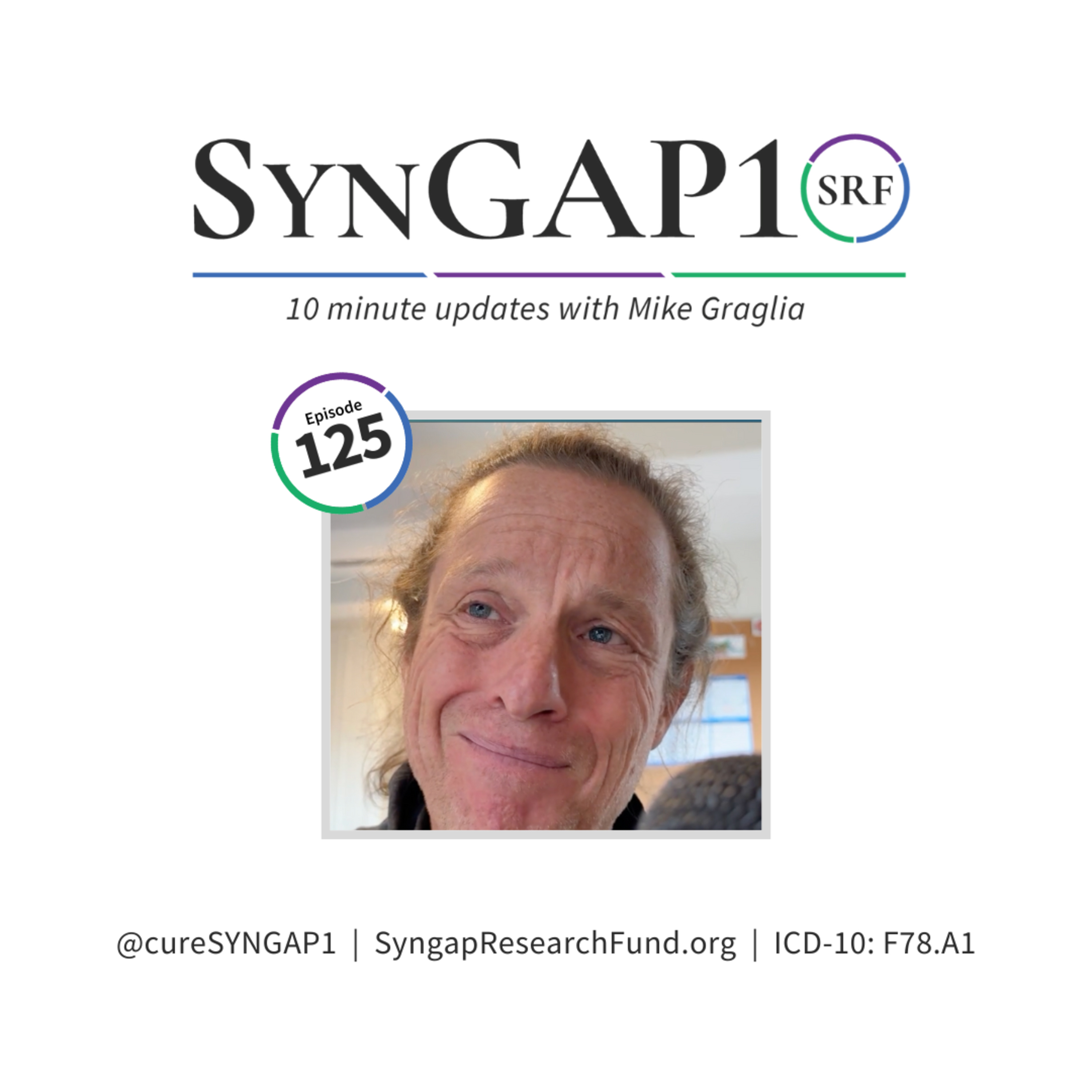 SynGAP10 weekly 10 minute updates on SYNGAP1