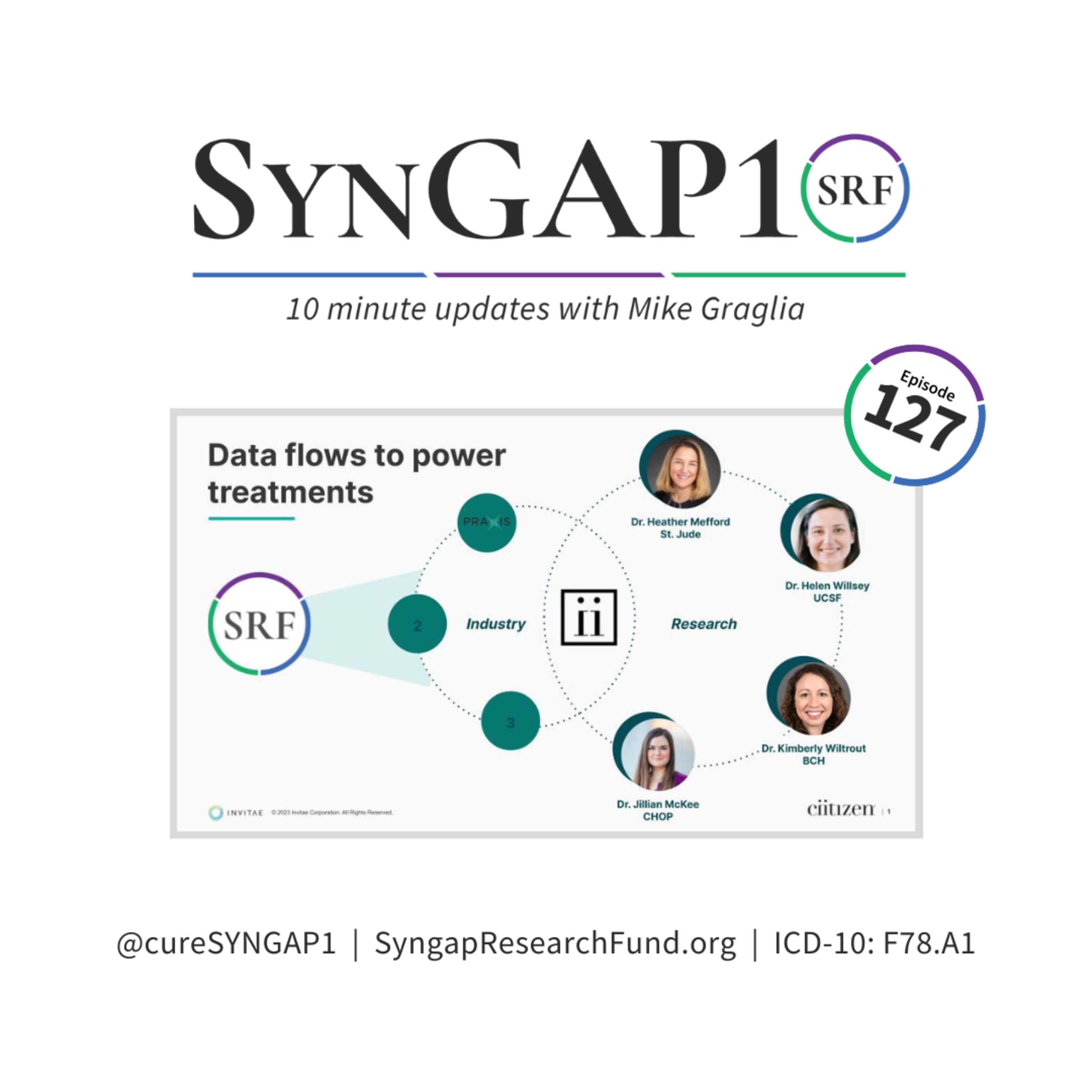 SynGAP10 weekly 10 minute updates on SYNGAP1
