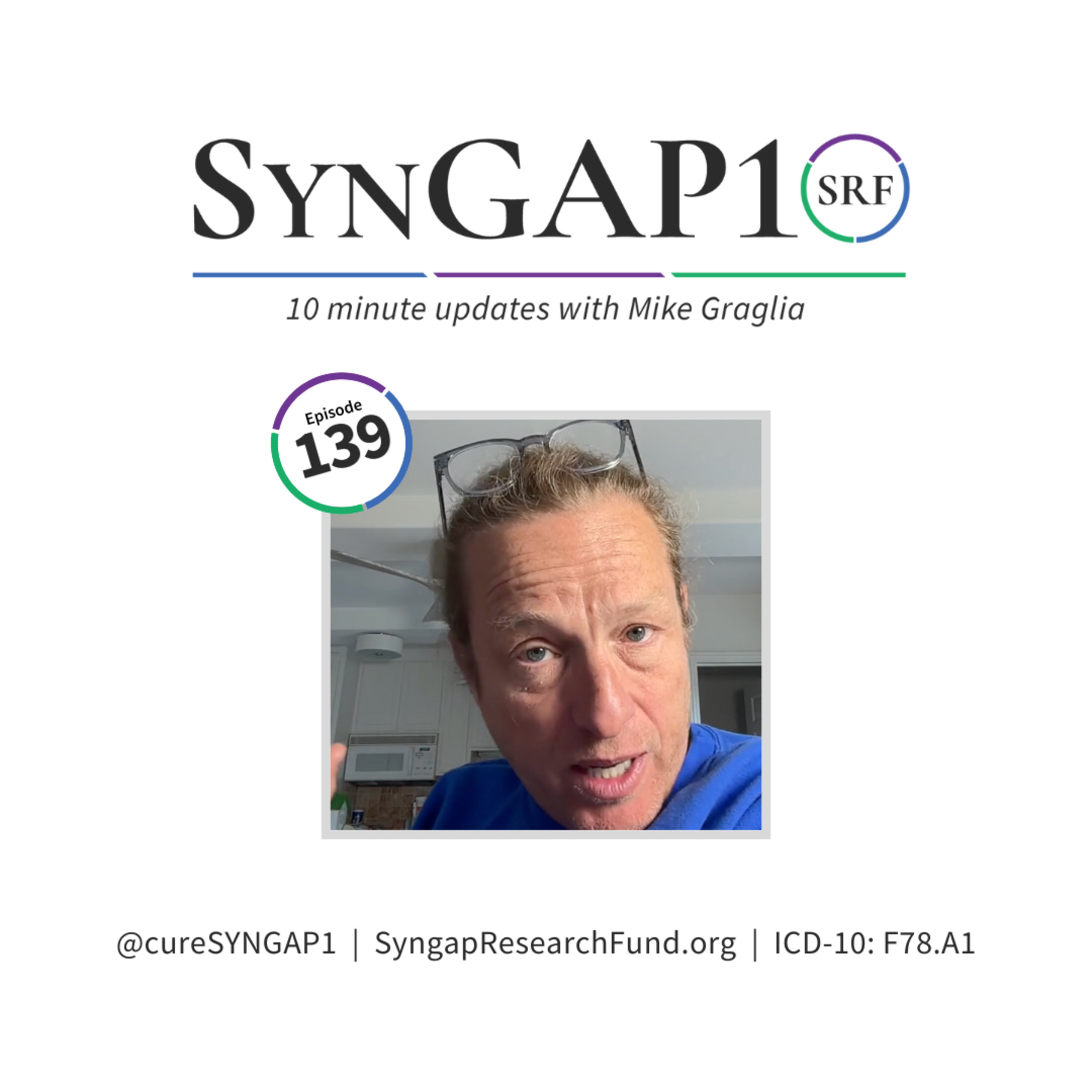 SynGAP10 weekly 10 minute updates on SYNGAP1