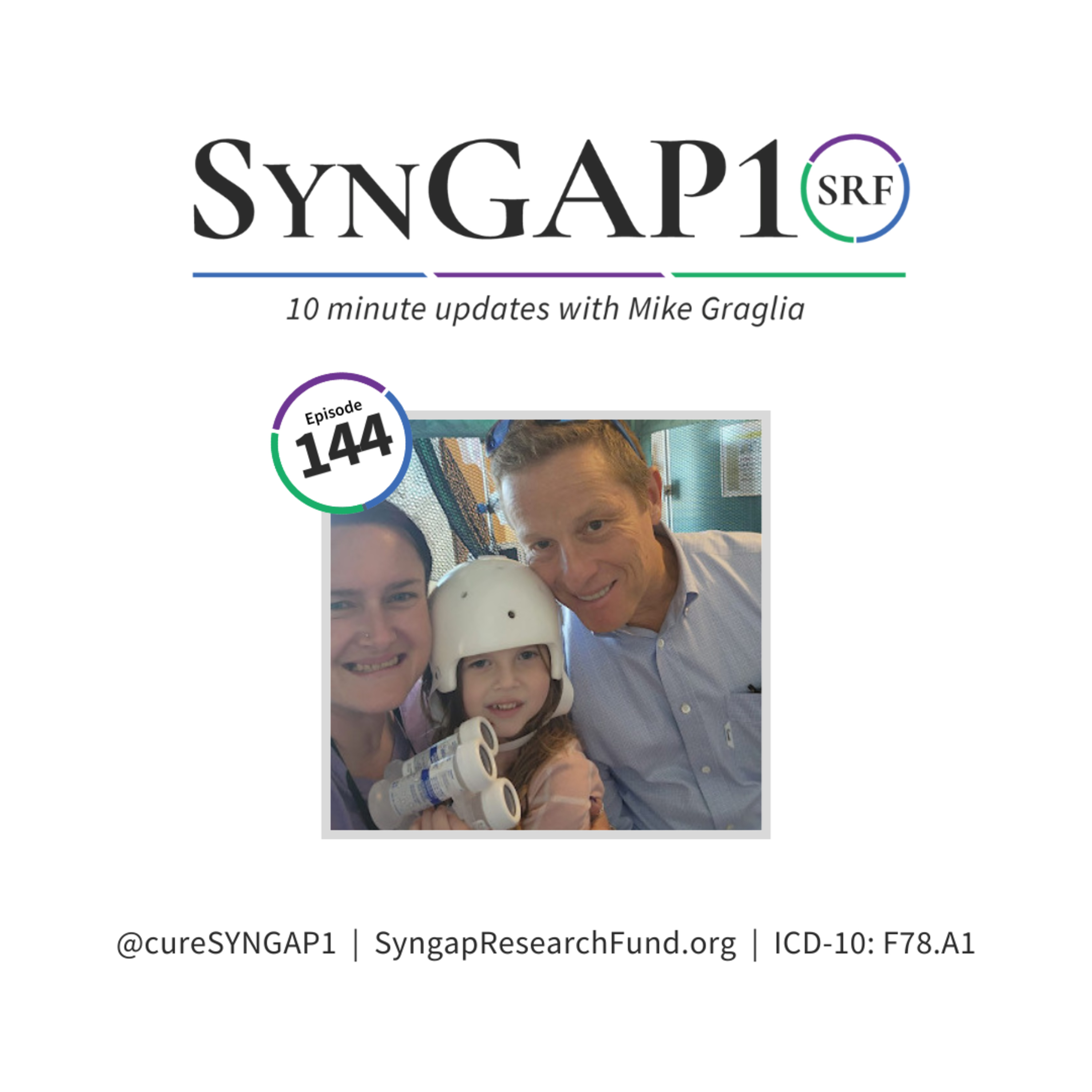 SynGAP10 weekly 10 minute updates on SYNGAP1