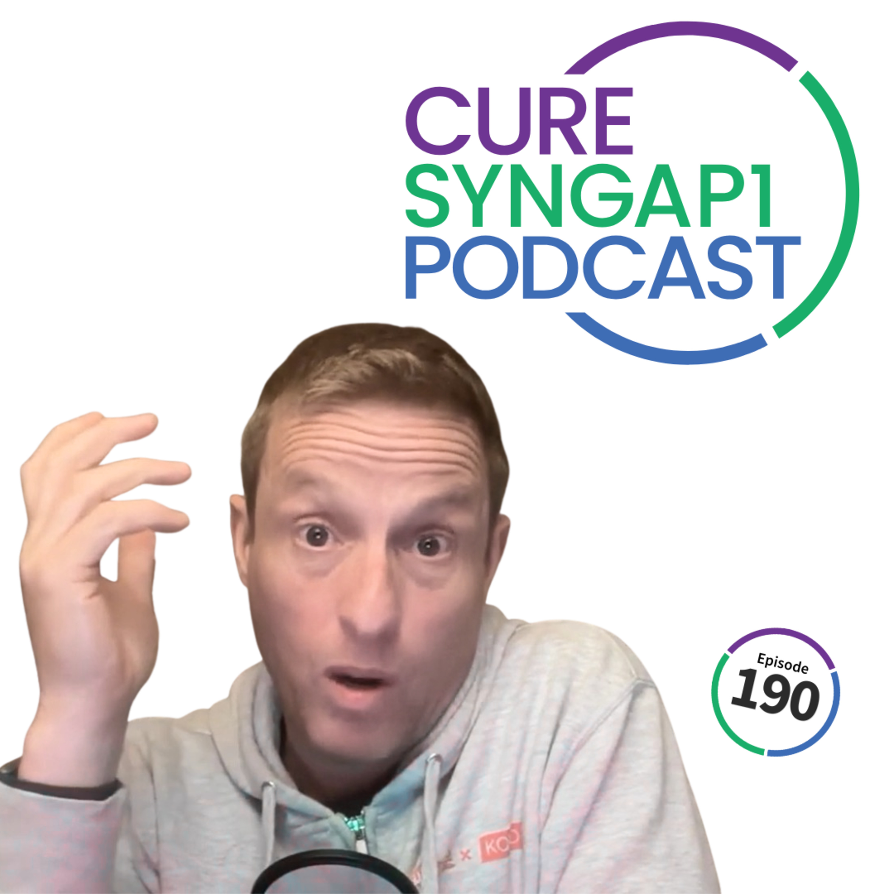 AAV. Resources on cureSYNGAP1.org. Congrats to Ultragenyx & Novartis. Conf is in 5 days! #S10e190 episode artwork