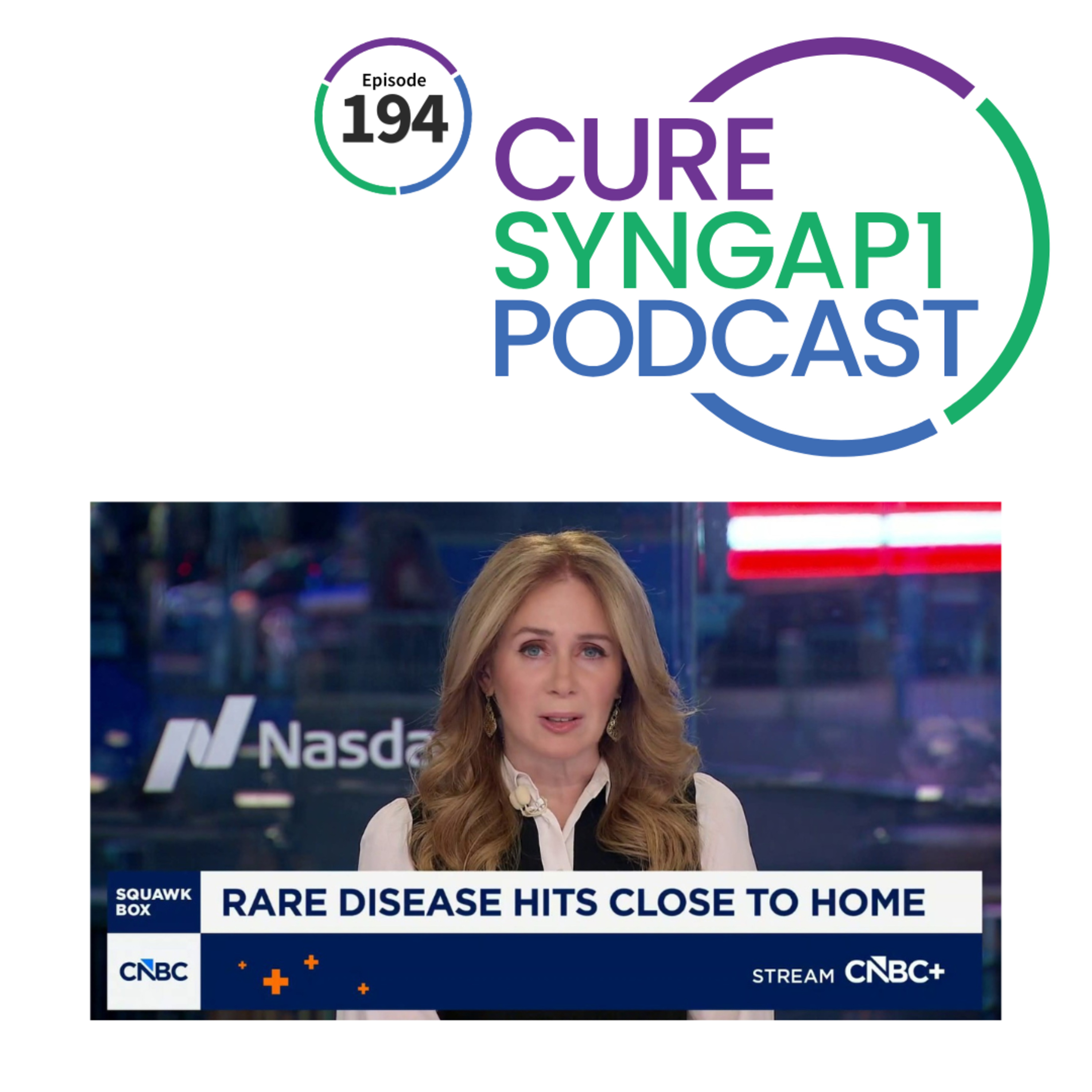 Becky Quick launches CNBC Cures, Finding Your Voice & Key Talking Points for SRD! #S10e194 episode artwork