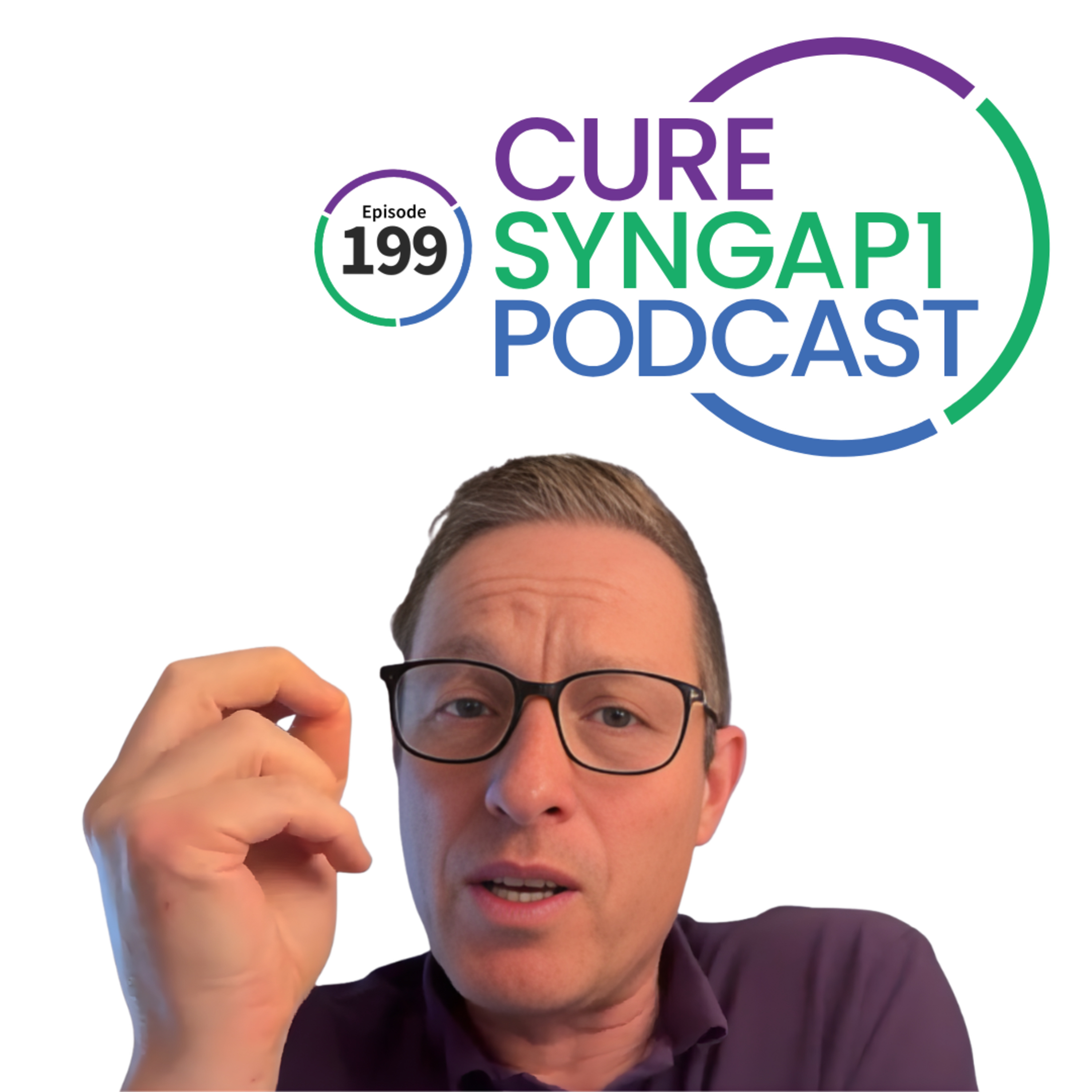 Support Clinical Trial Design for #SYNGAP1 via biobanks, EEGs and Fundraising. #S10e199 episode artwork