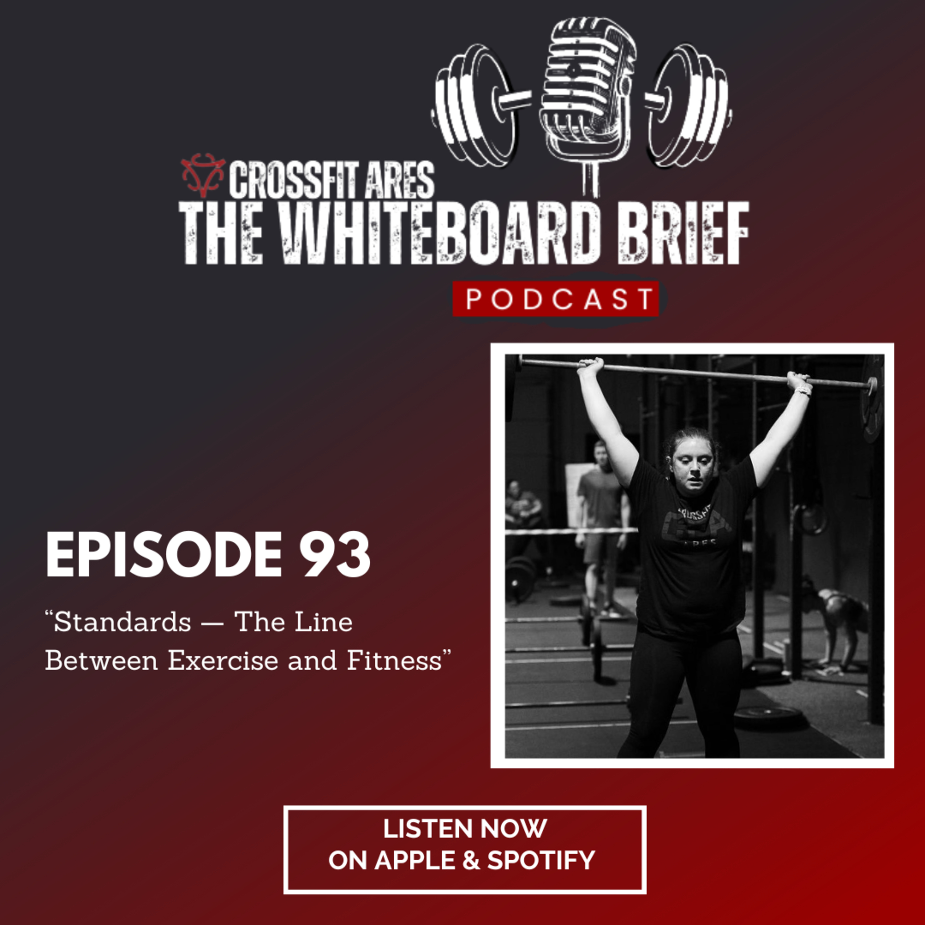Episode 93: Standards — The Line Between Exercise and Fitness episode artwork