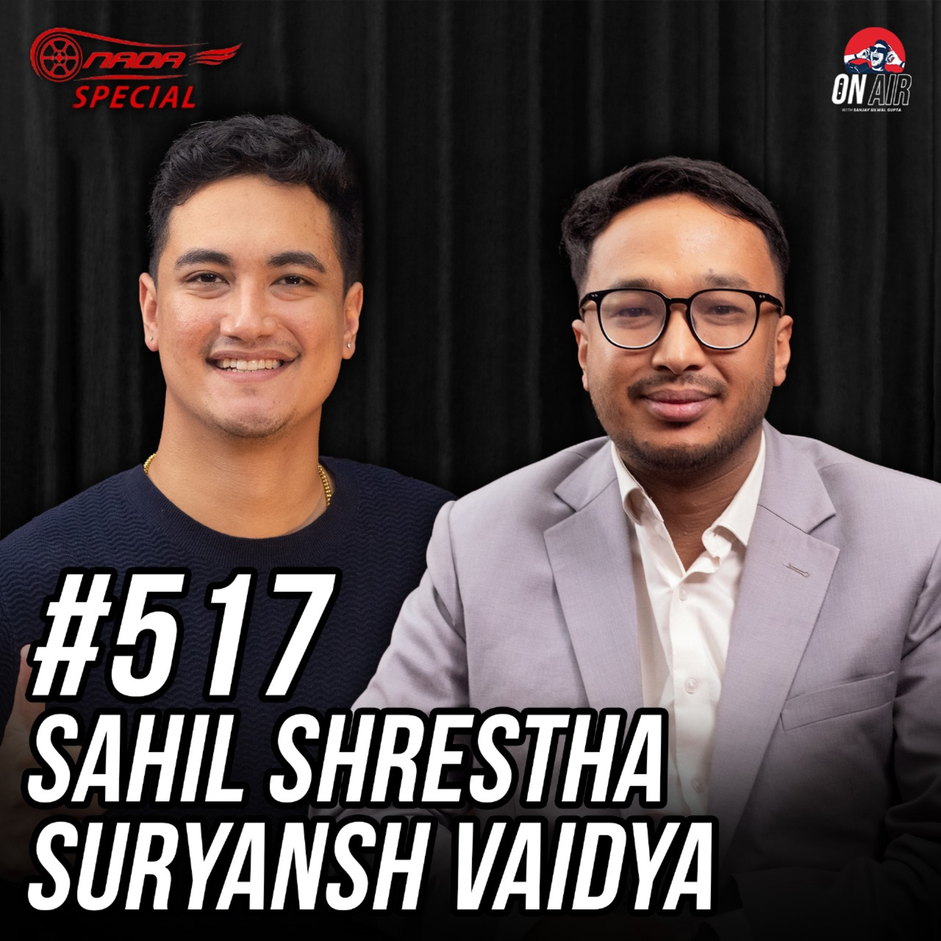 #517 - Sahil Shrestha and Suryansh Vaidya episode artwork