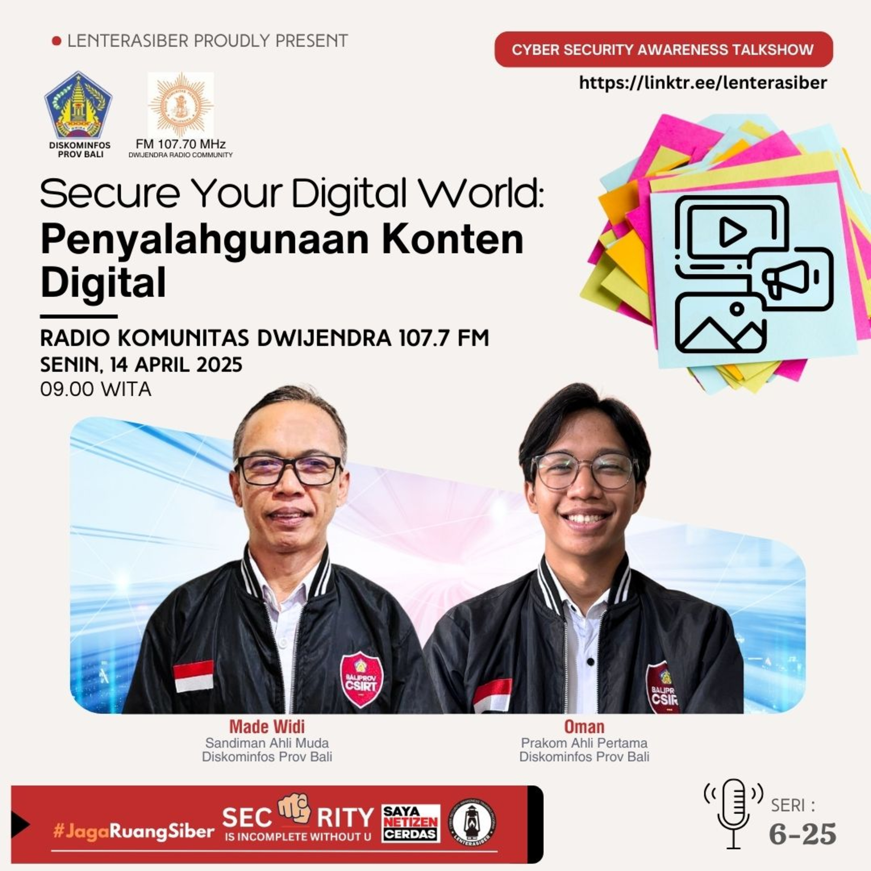 Talkshow Penyalahgunaan Konten Digital episode artwork
