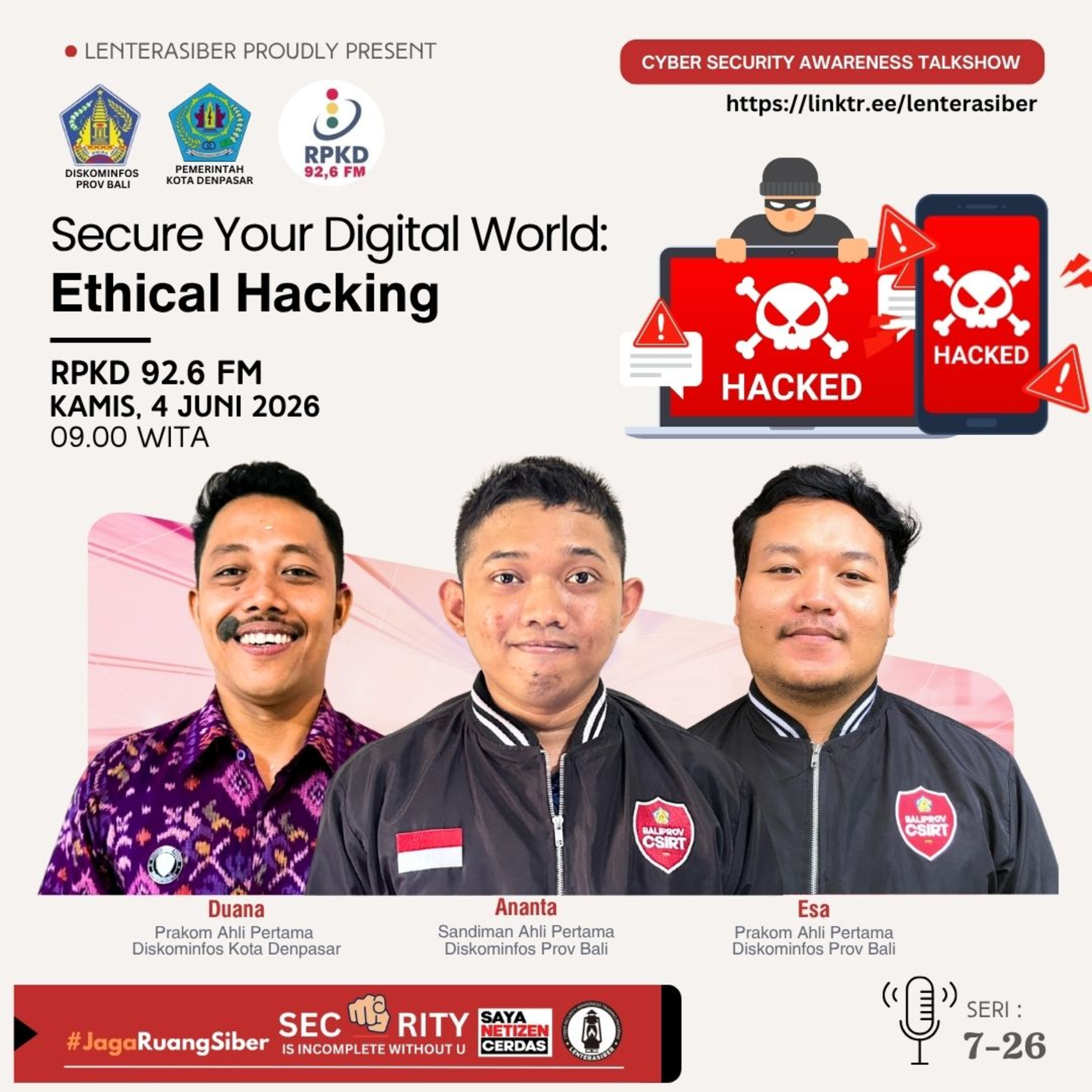 Talkshow Ethical Hacking episode artwork