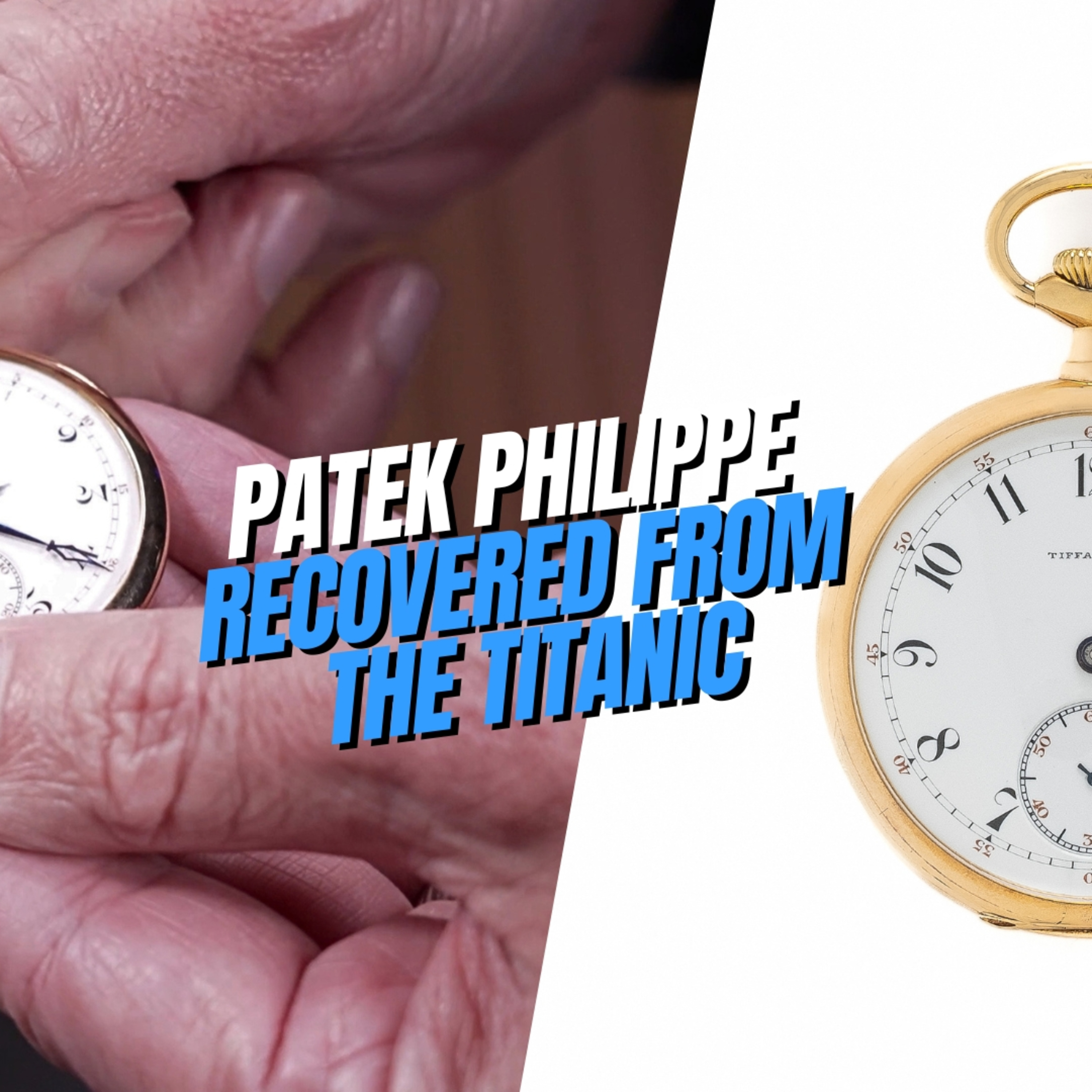 JJ Astor IV's Patek Philippe pocket watch recovered from the Titanic