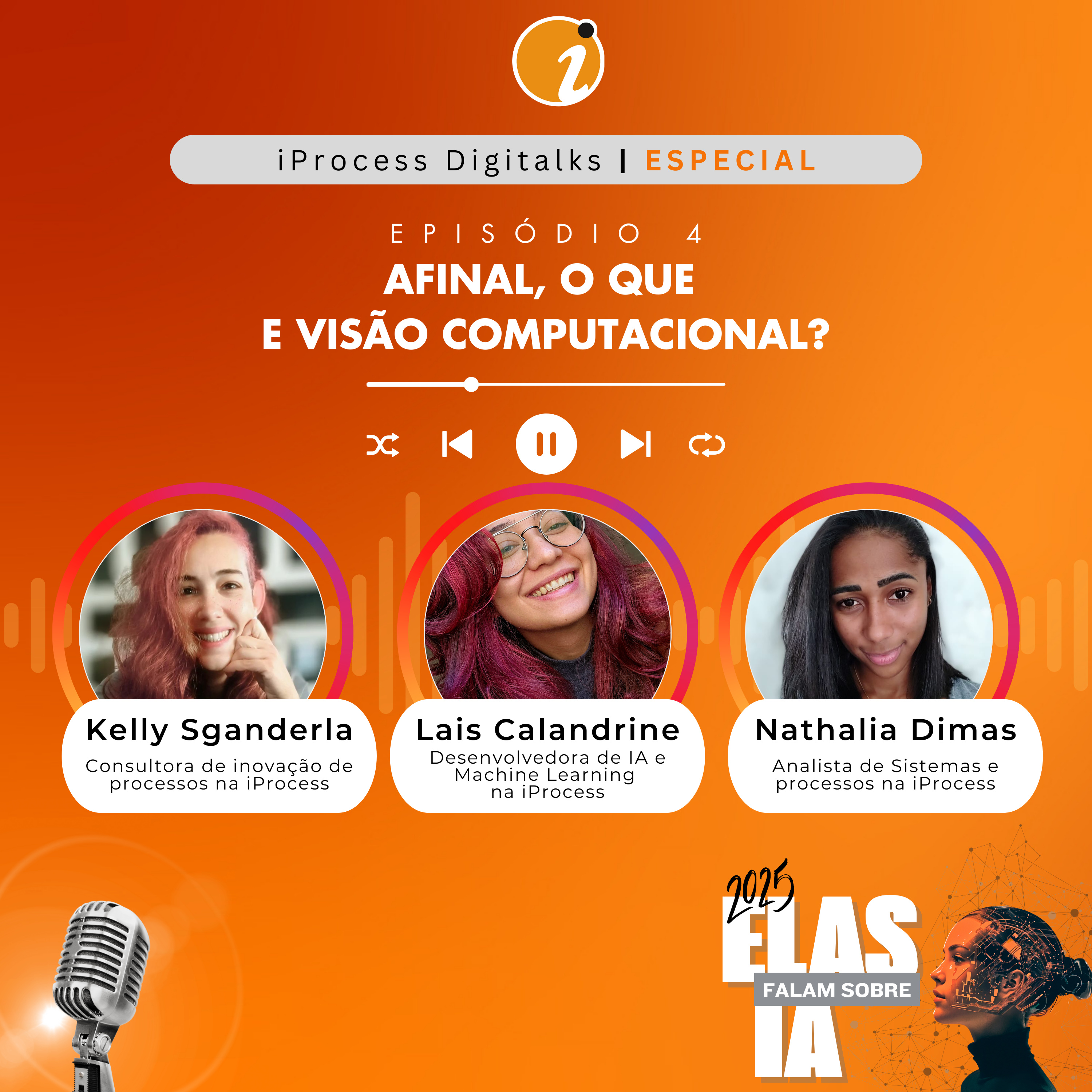 Ep.4 - Afinal, o que é visão computacional? | Especial Elas Falam Sobre IA 2025 episode artwork
