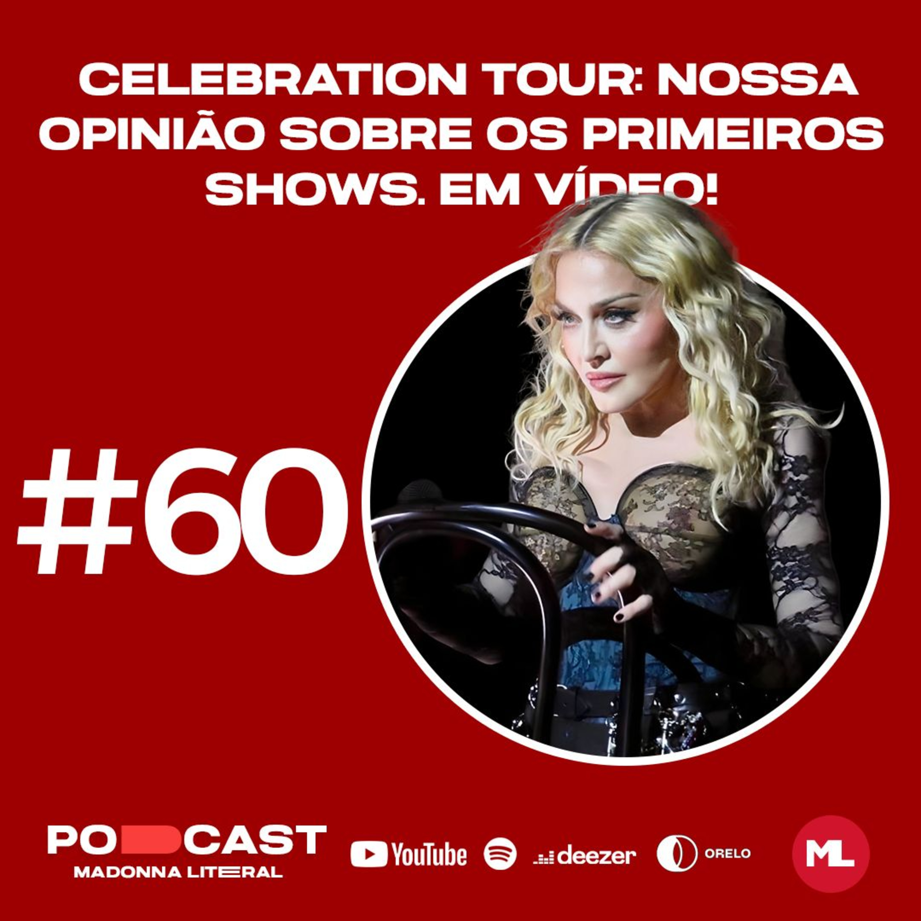 #60 Celebration Tour: Nossa opinião sobre os primeiros shows, em vídeo! episode artwork