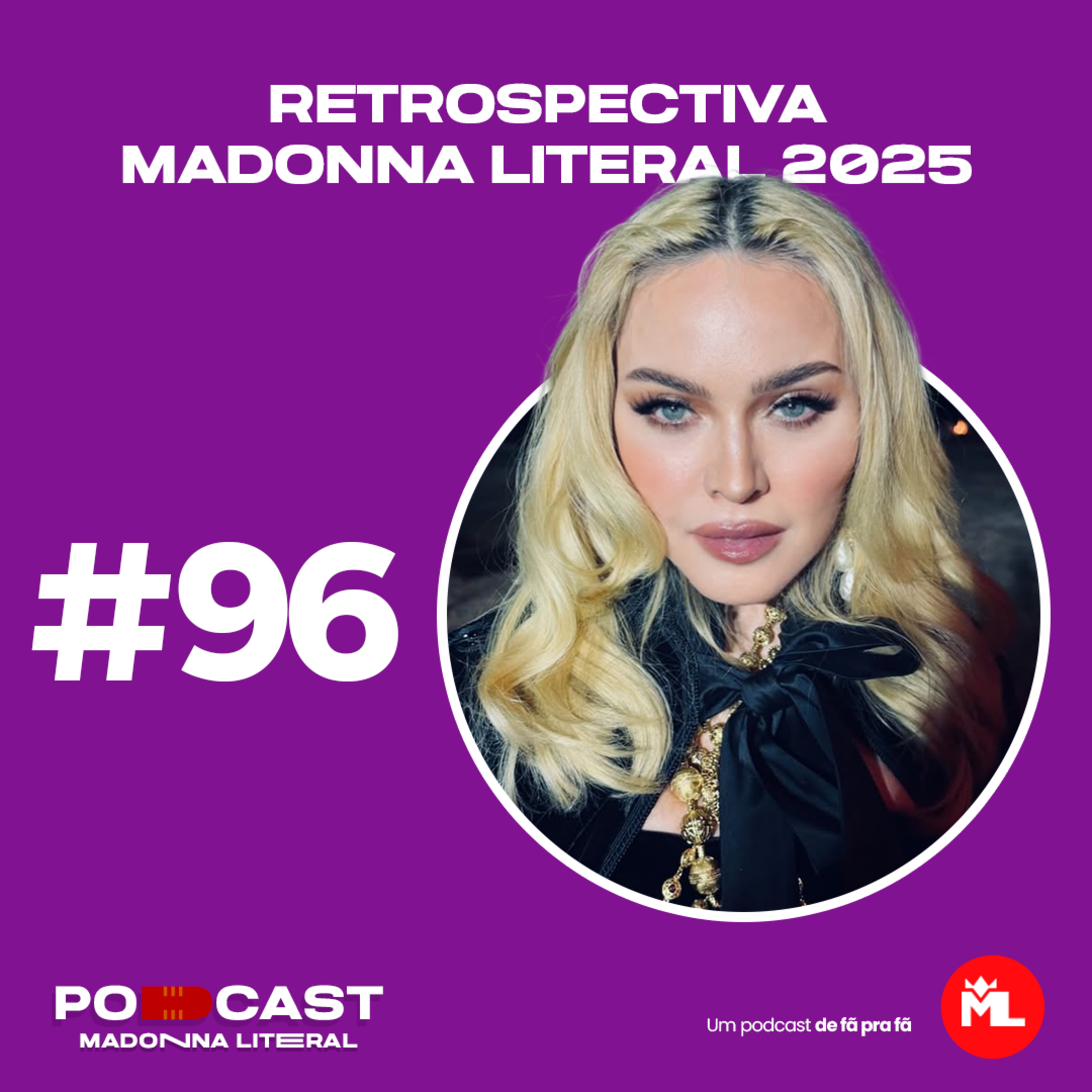 #96 Retrospectiva Madonna Literal 2025 episode artwork