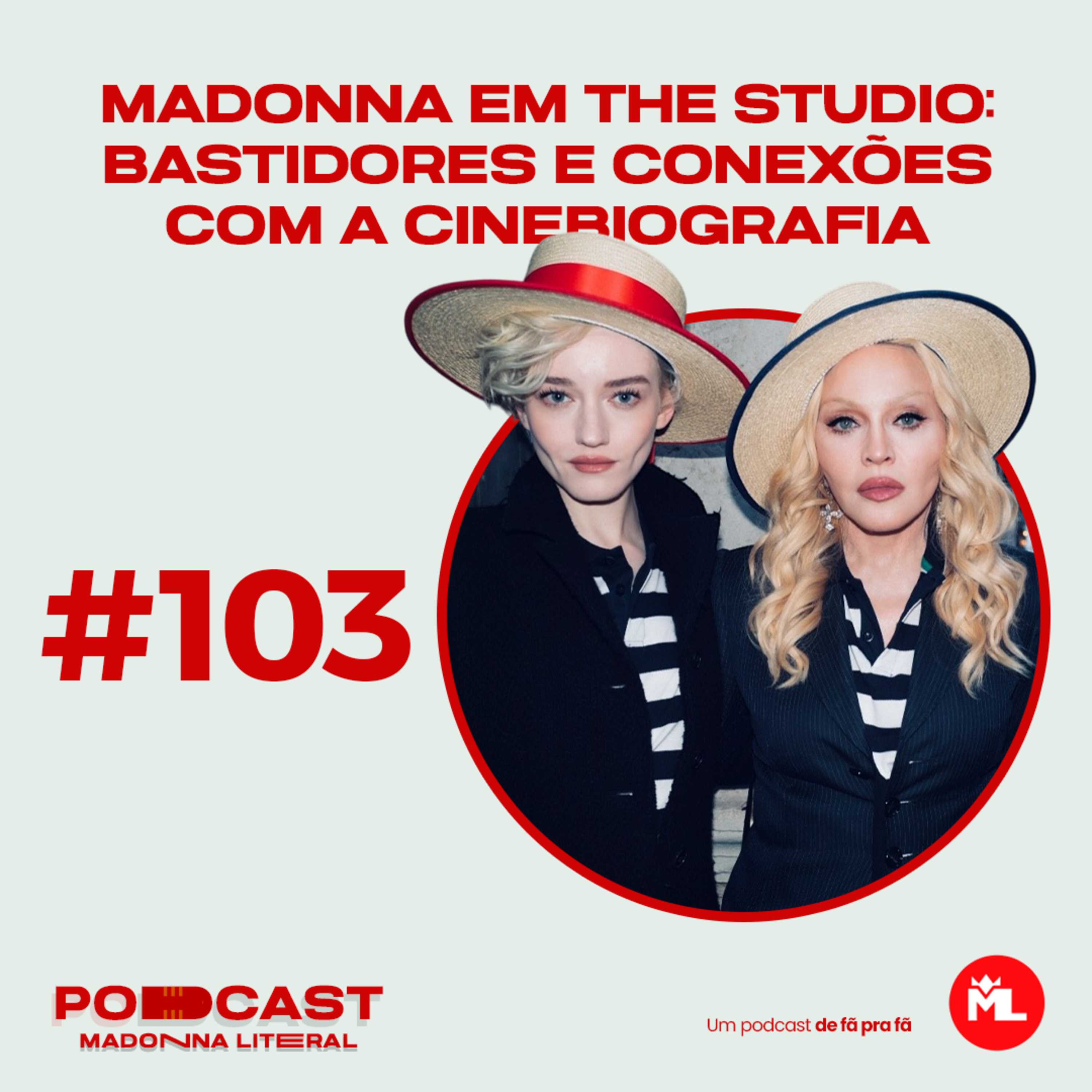 #103 Madonna em The Studio: bastidores e conexões com a cinebiografia episode artwork