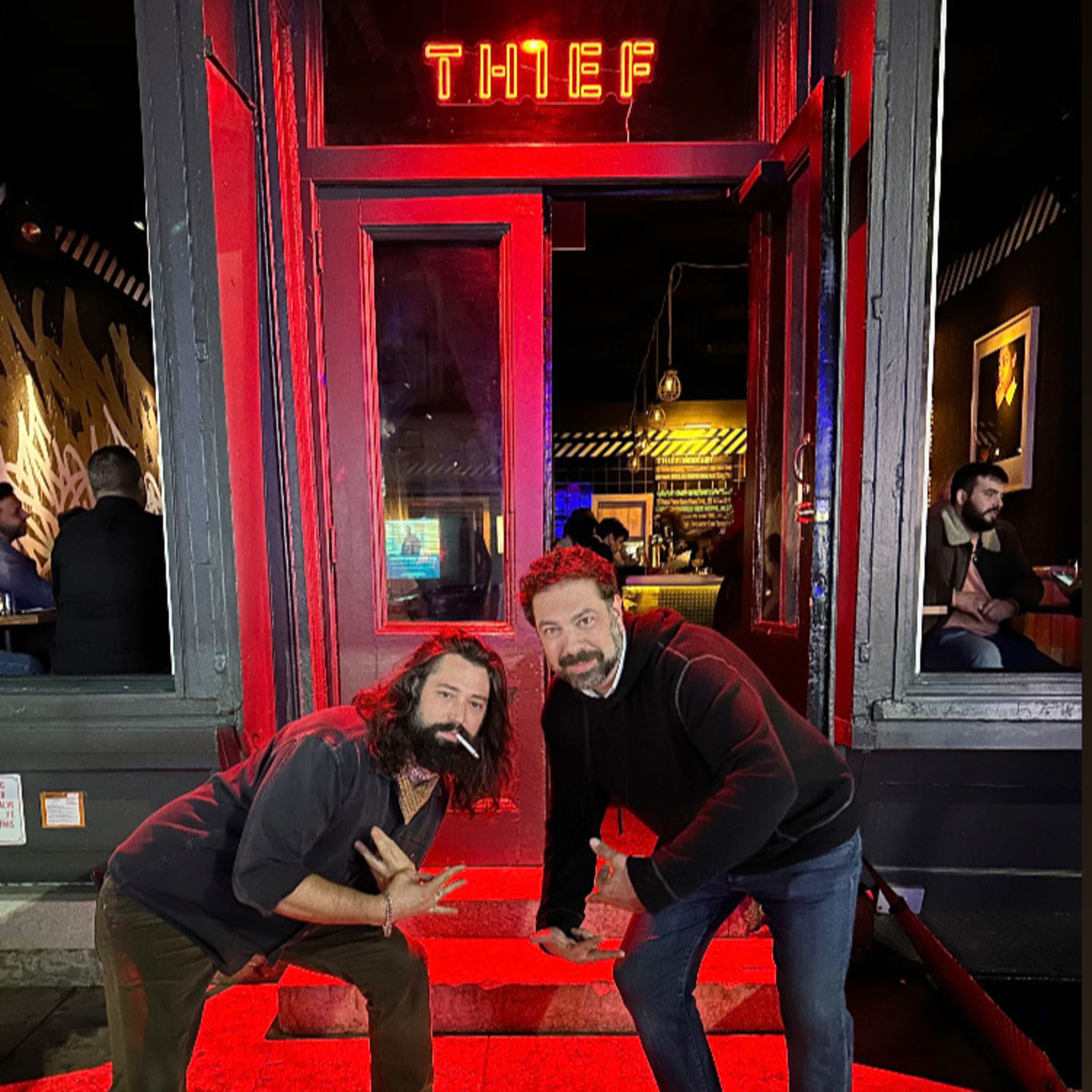 Episode 38: "I didn't lose my virginity in the walk-in" With Aaron Koen and John Mcnulty. episode artwork