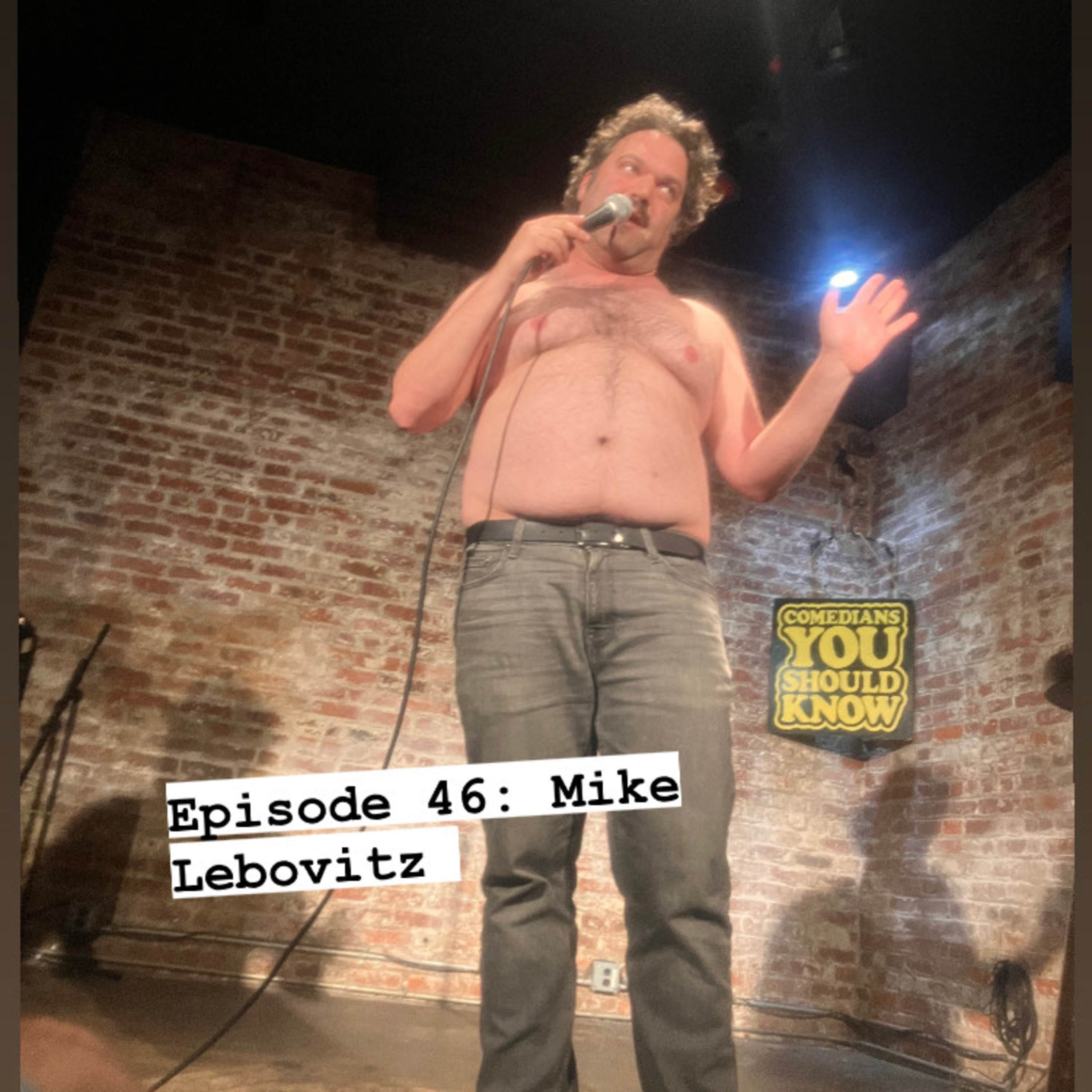 Episode 46: Comedian Mike Lebovitz Sends Us Into The Spanking Machine episode artwork