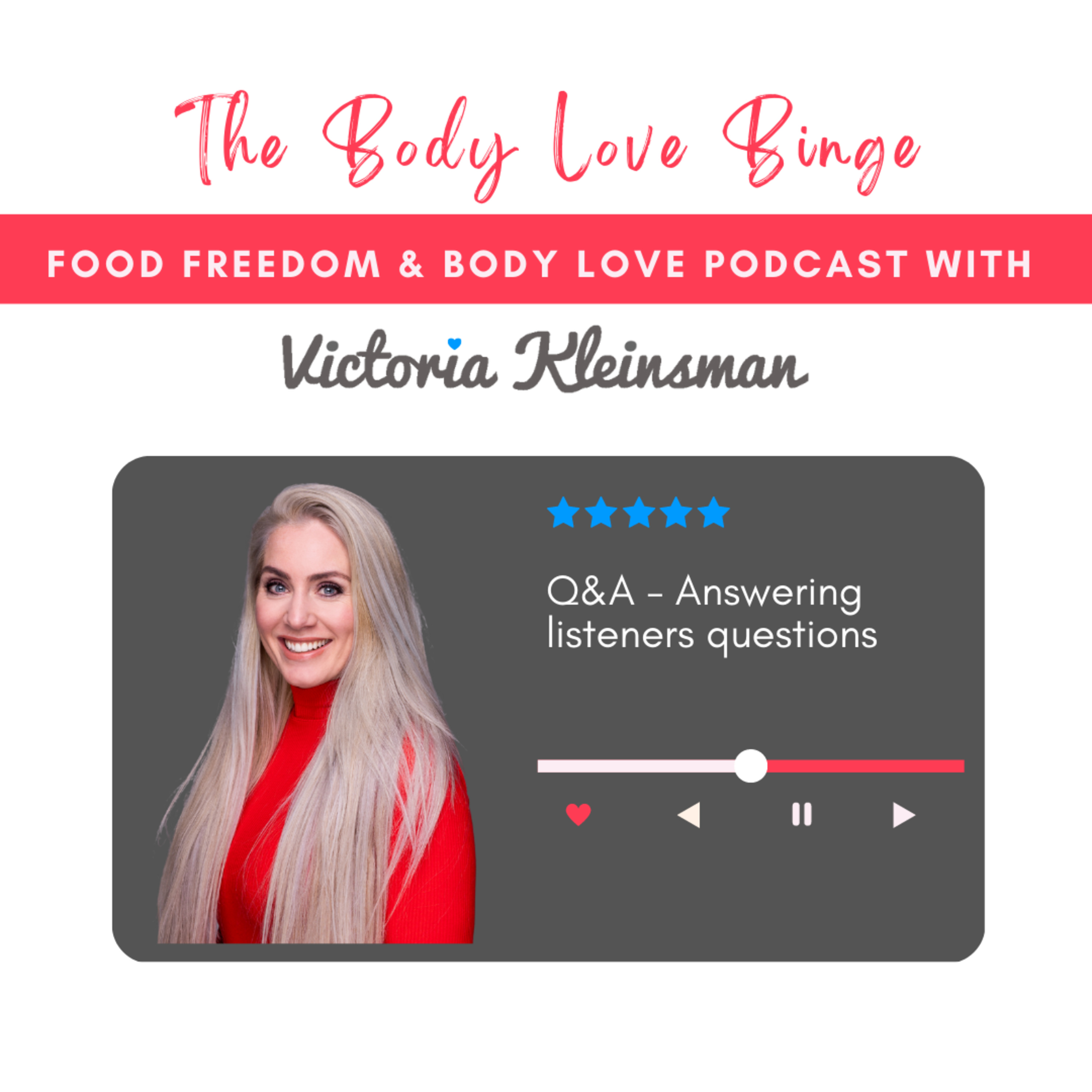 Q&A - Answering listeners questions episode artwork