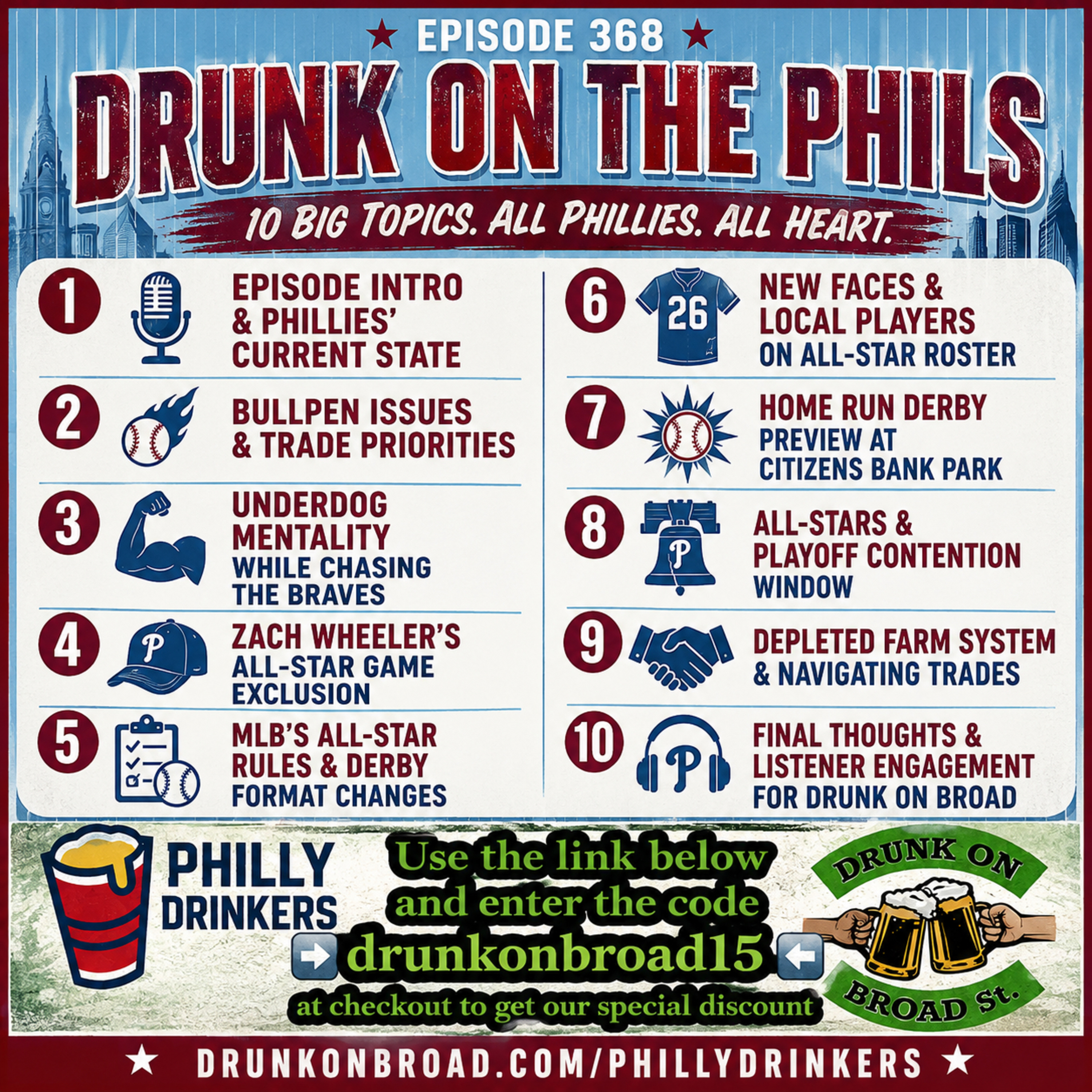 Episode. 368-⚾️ Drunk On The Phils episode artwork