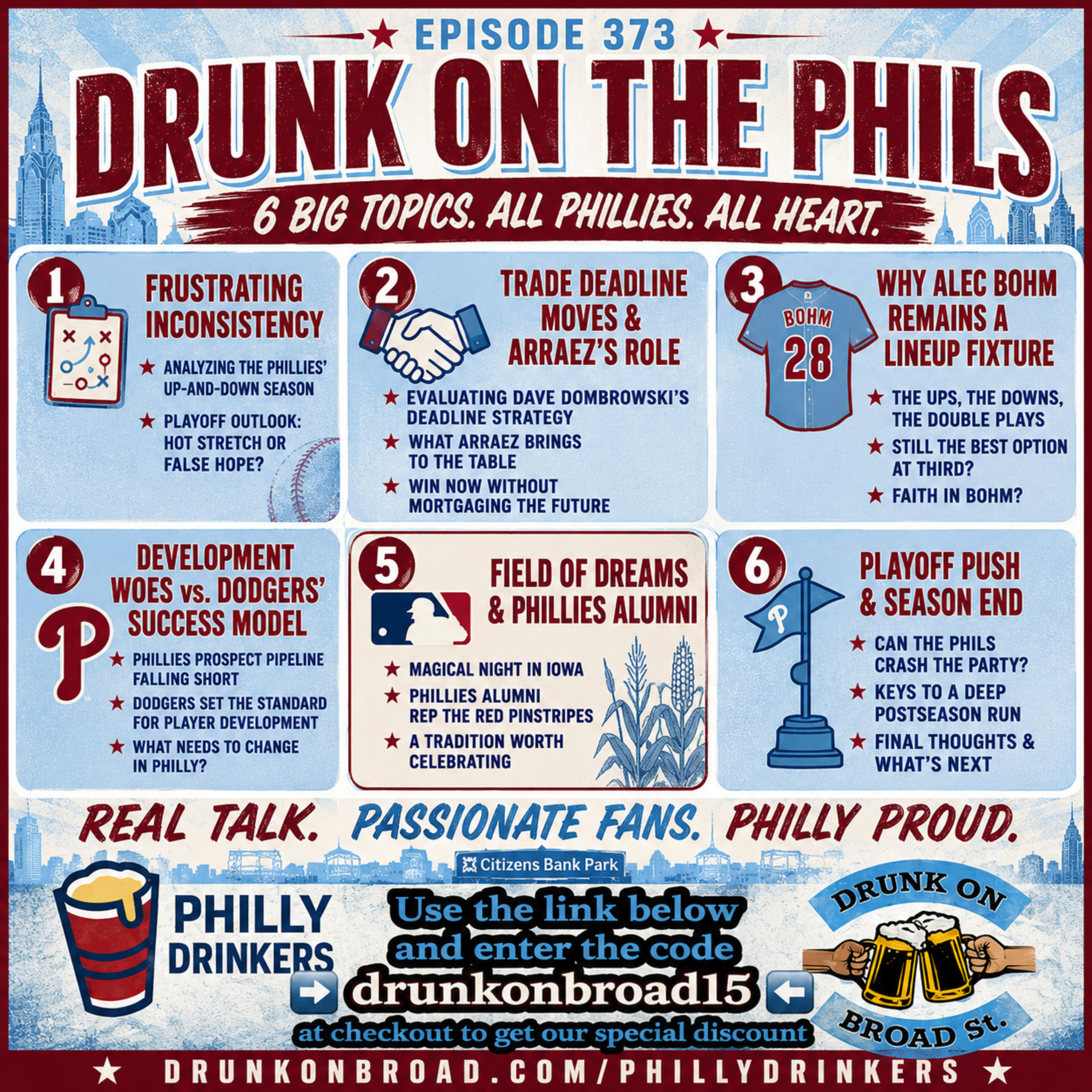 Episode. 373-⚾️ Drunk On The Phils episode artwork