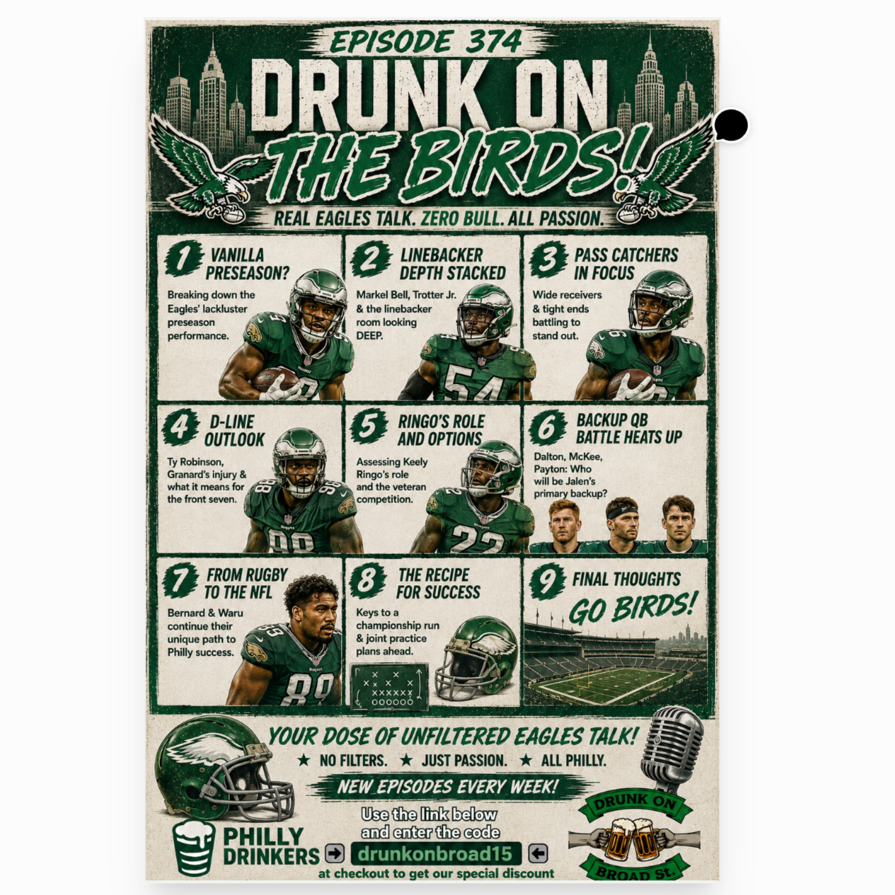 Episode 374  Drunk On The Birds episode artwork