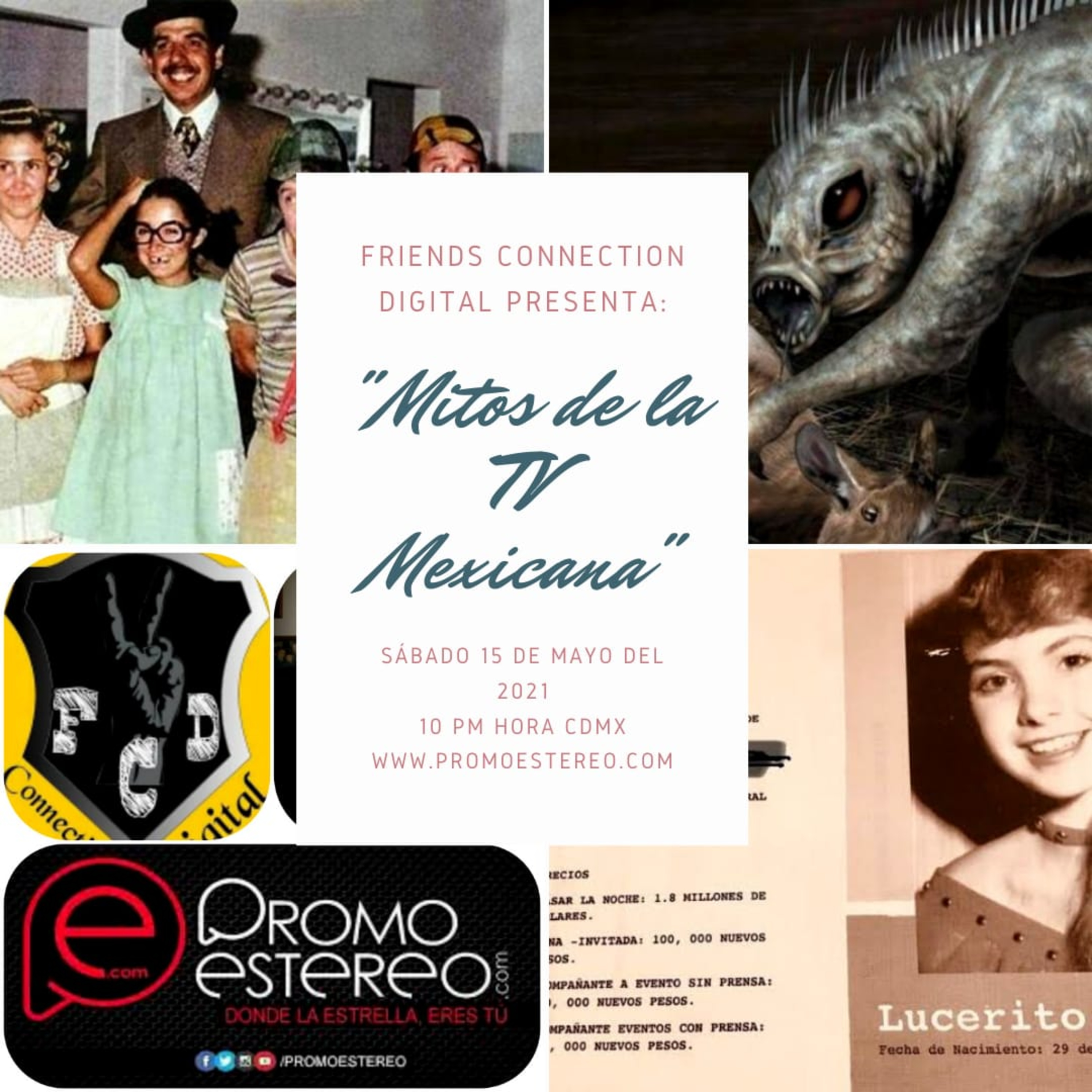 "MITOS DE LA TV MEXICANA" (CÓDIGO: FCD RADIO 93) episode artwork