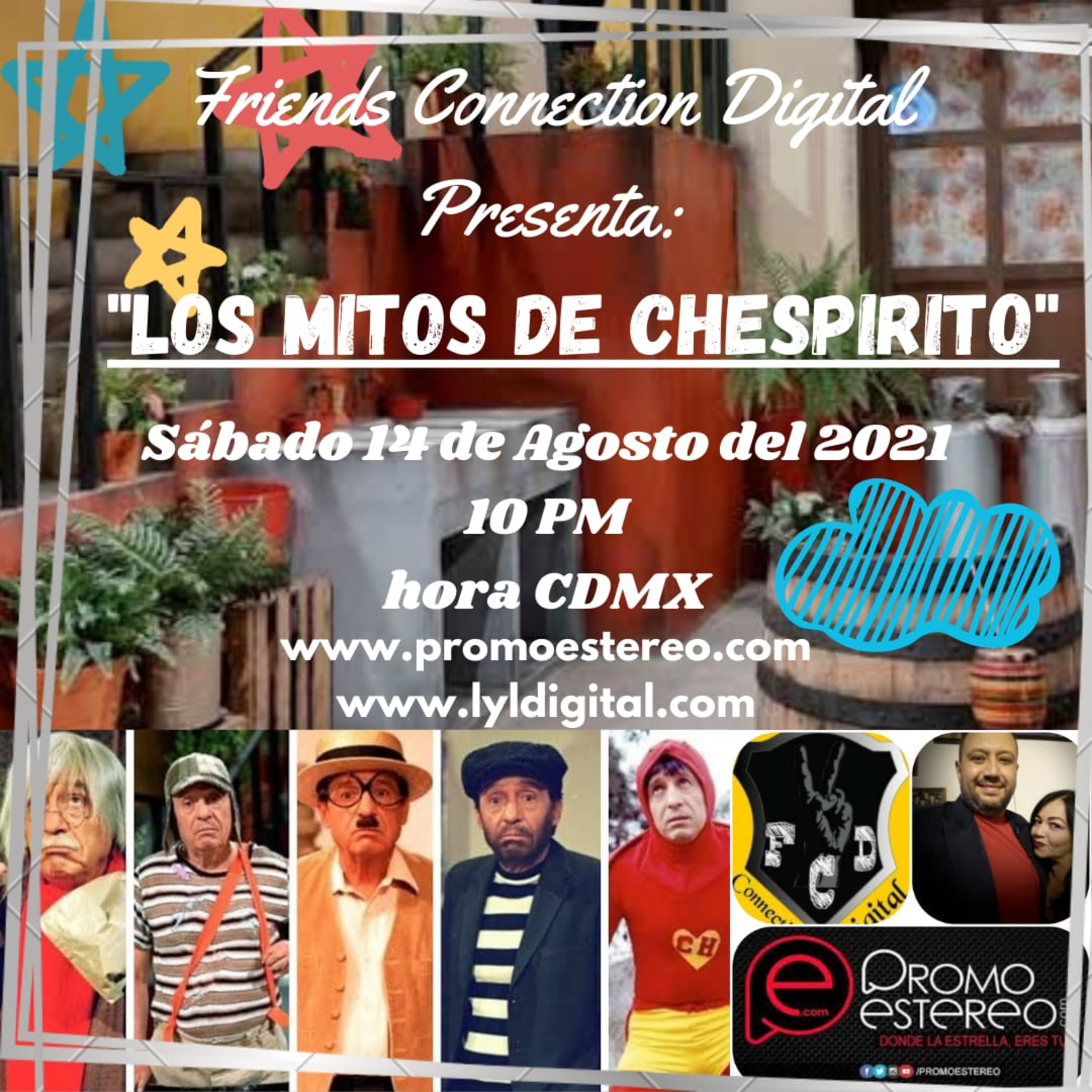 "LOS MITOS DE CHESPIRITO" (CÓDIGO: FCD RADIO 106) episode artwork