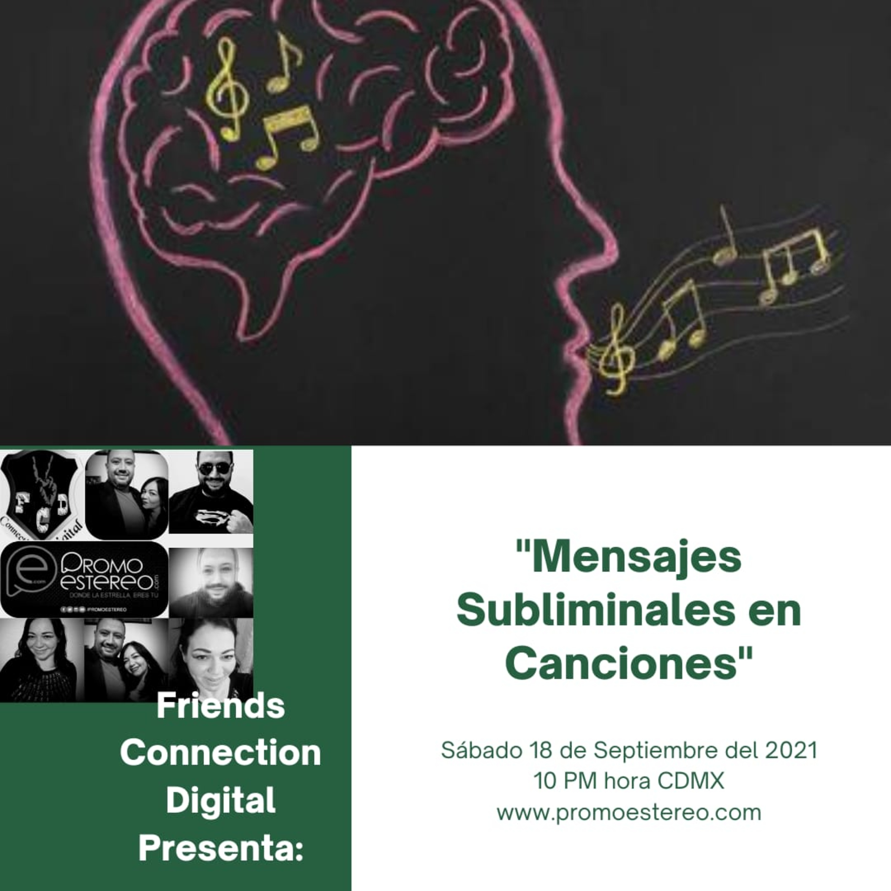 "MENSAJES SUBLIMINALES EN CANCIONES" (CÓDIGO: FCD RADIO 111) episode artwork