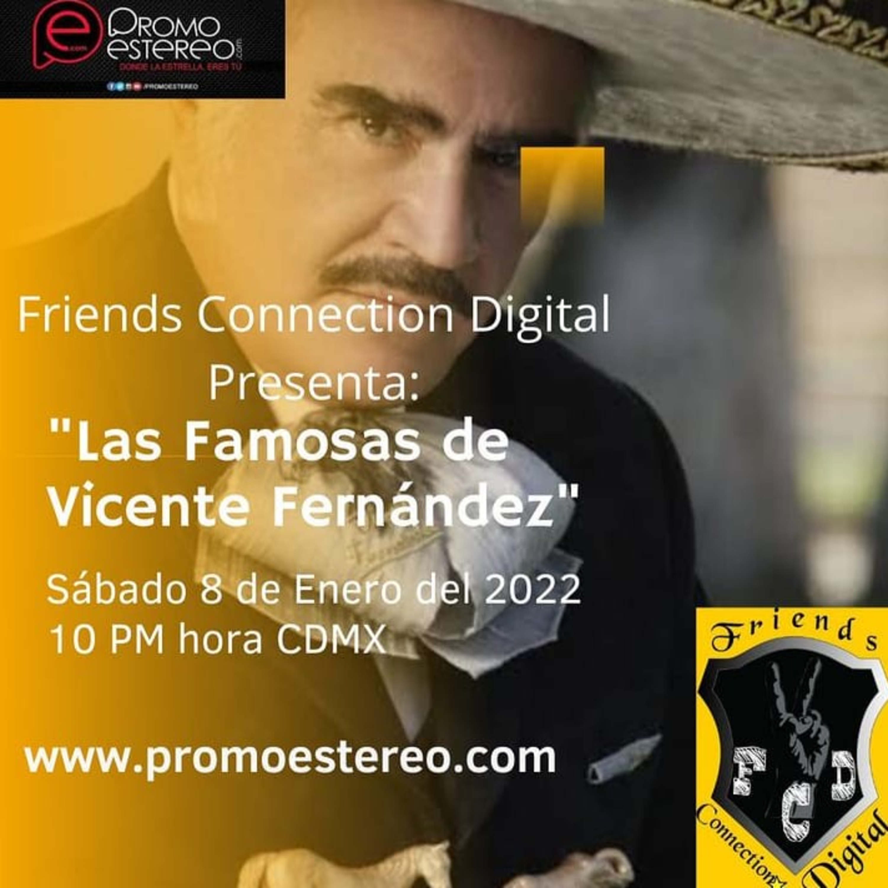 "LAS FAMOSAS DE VICENTE FERNÁNDEZ" (CÓDIGO: FCD RADIO 127) episode artwork