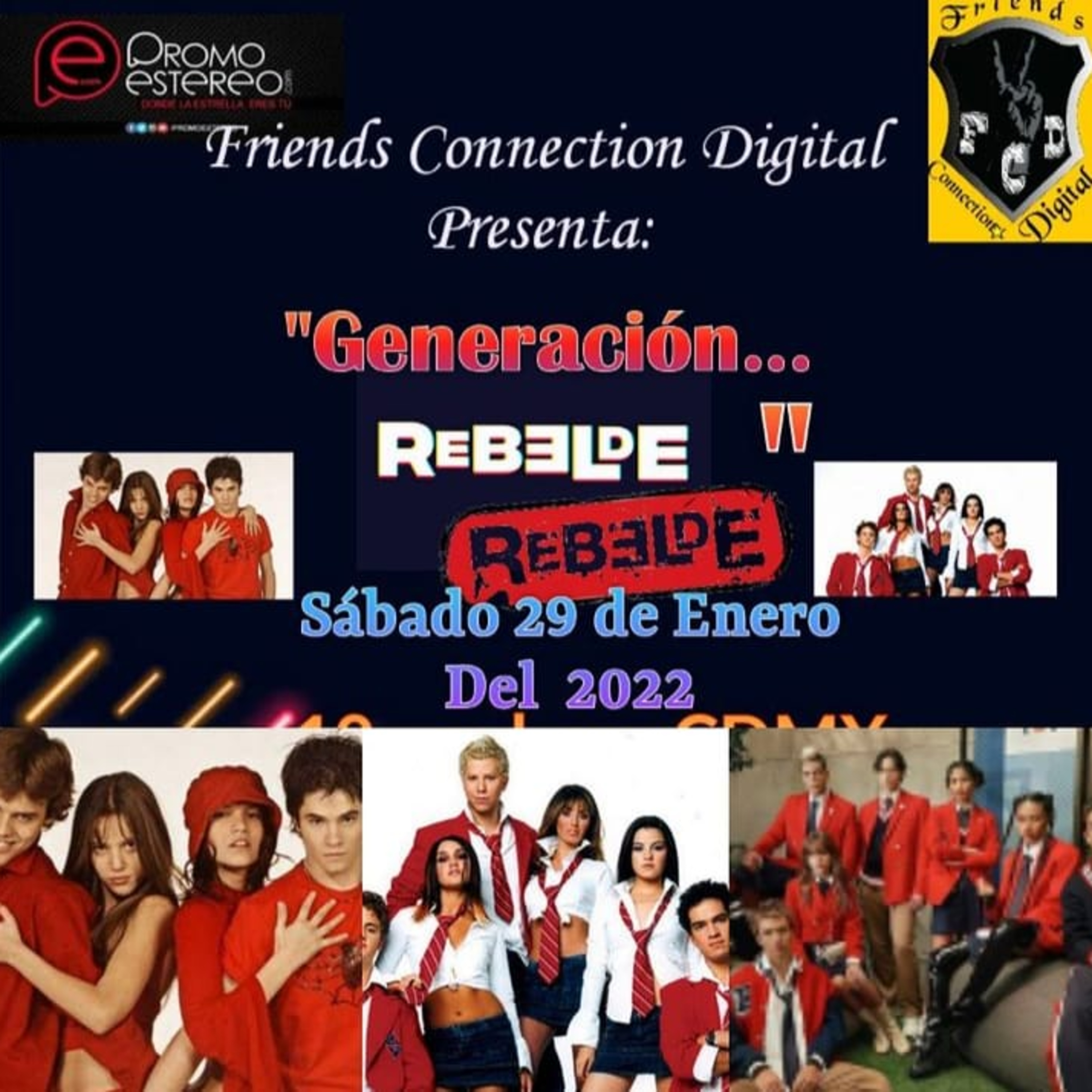 "GENERACIÓN REBELDE" (CÓDIGO: FCD RADIO 129) episode artwork