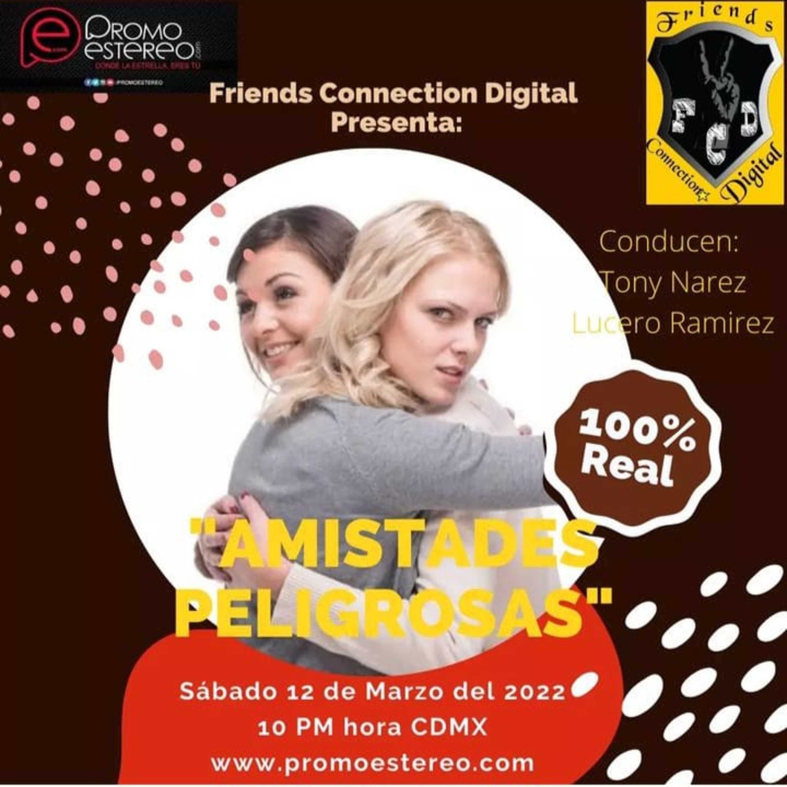 "AMISTADES PELIGROSAS" (CÓDIGO: FCD RADIO 135) episode artwork