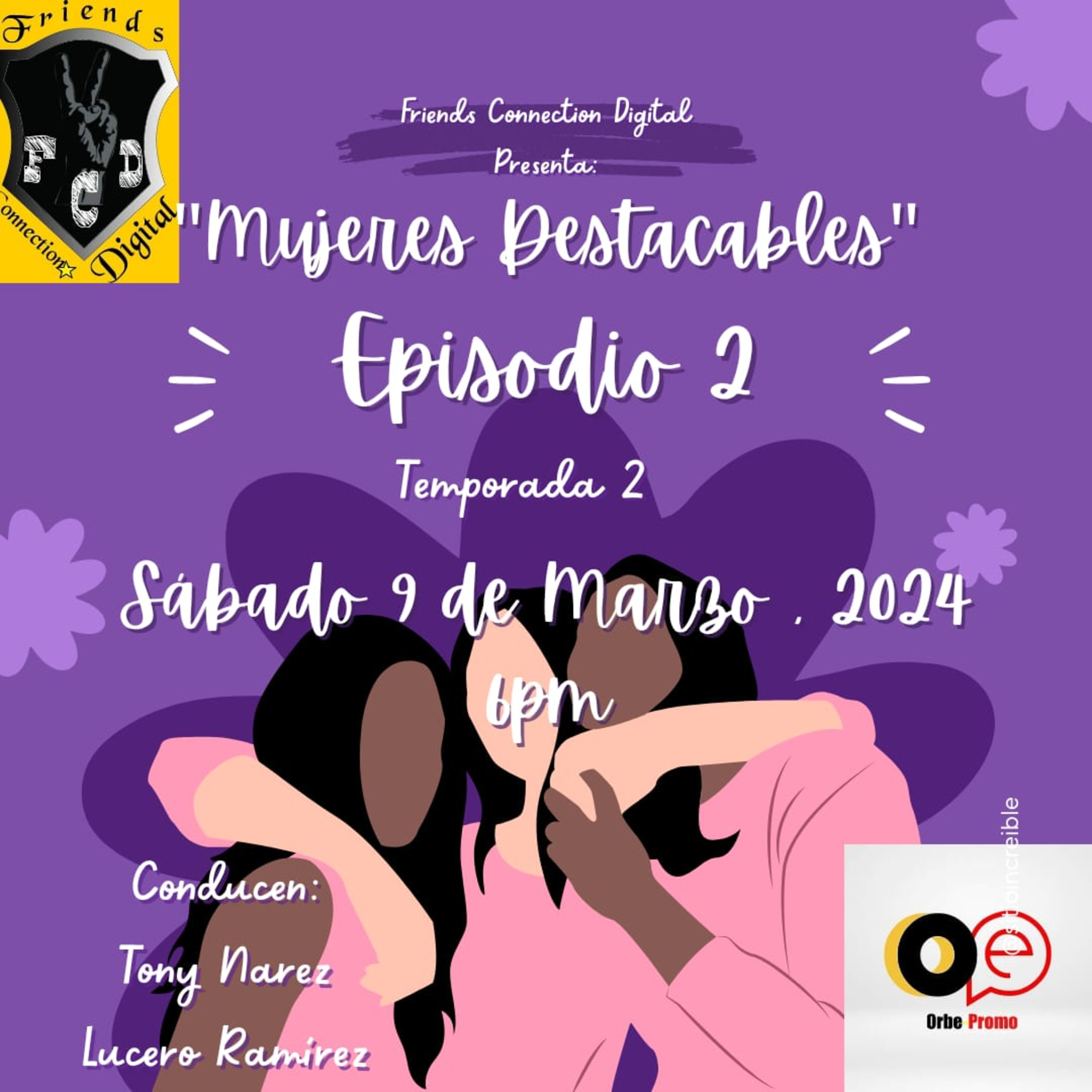 "MUJERES DESTACABLES" (T2, EPISODIO 2, FCD RADIO) episode artwork