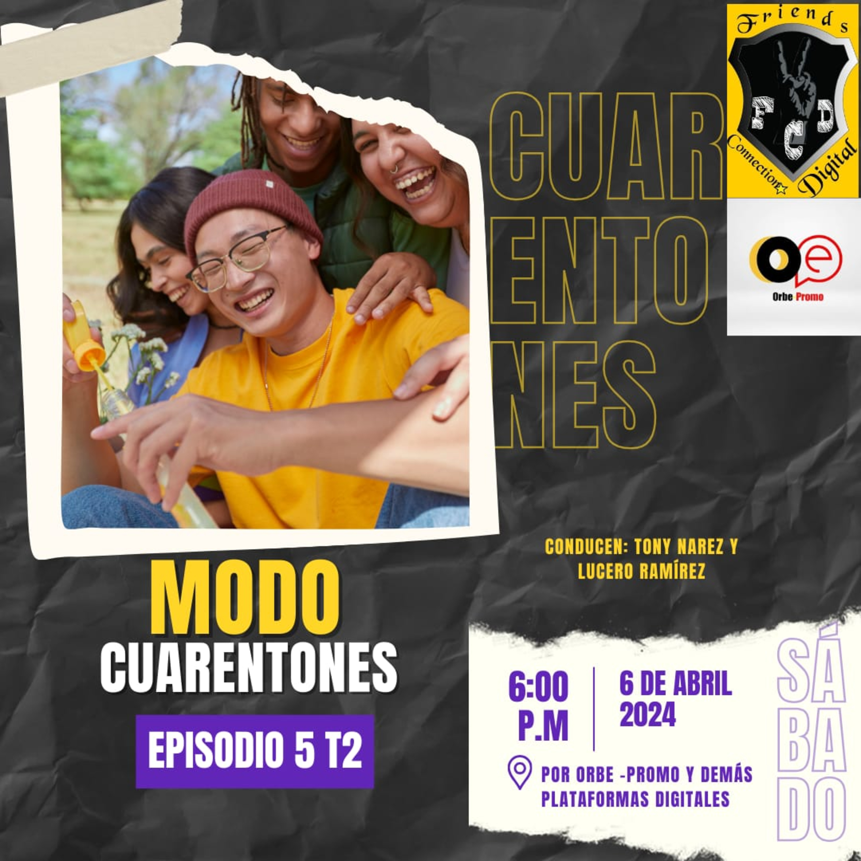 "MODO CUARENTONES" (T2, EPISODIO 5, FCD RADIO) episode artwork