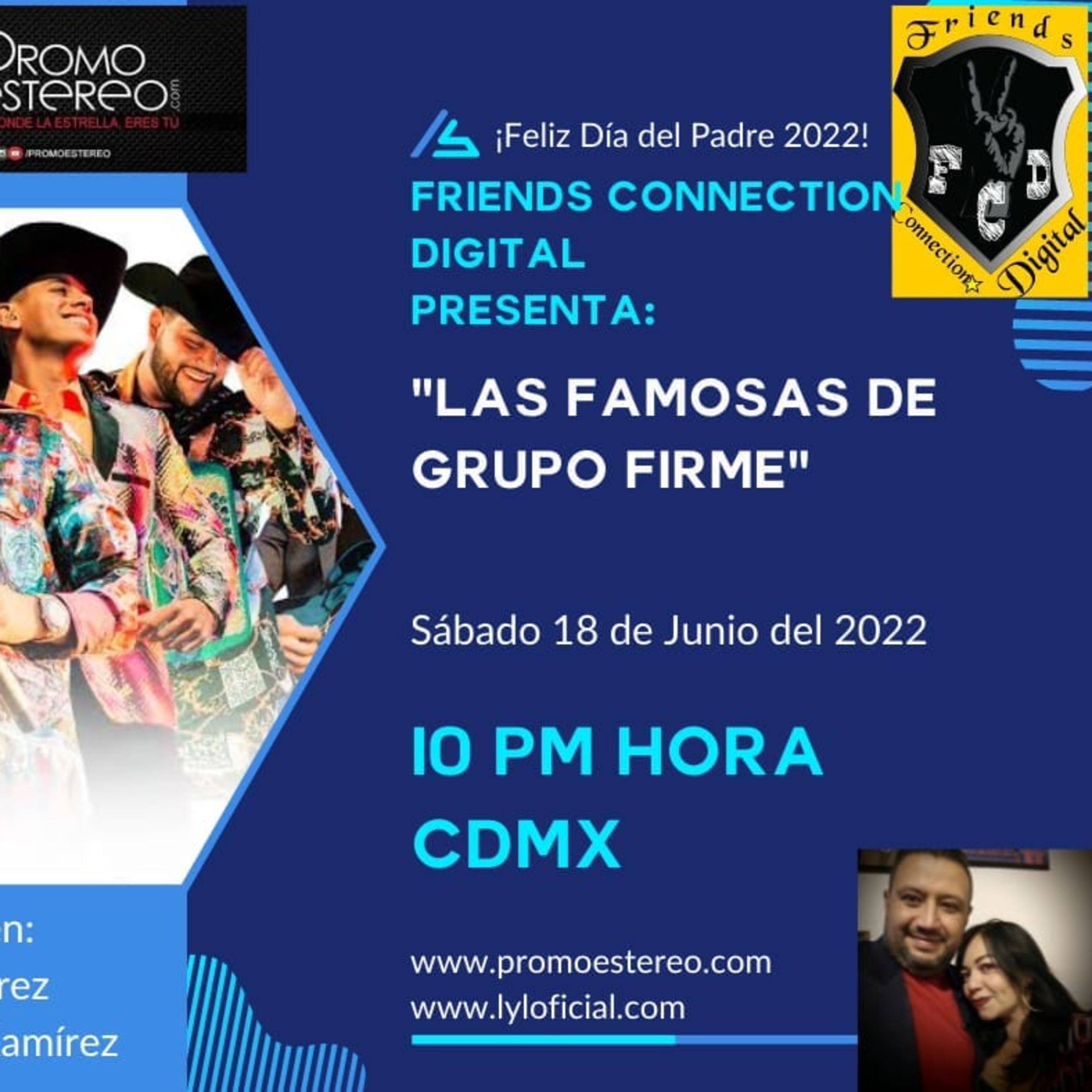 "LAS FAMOSAS DE GRUPO FIRME" (CÓDIGO: FCD RADIO 147) episode artwork