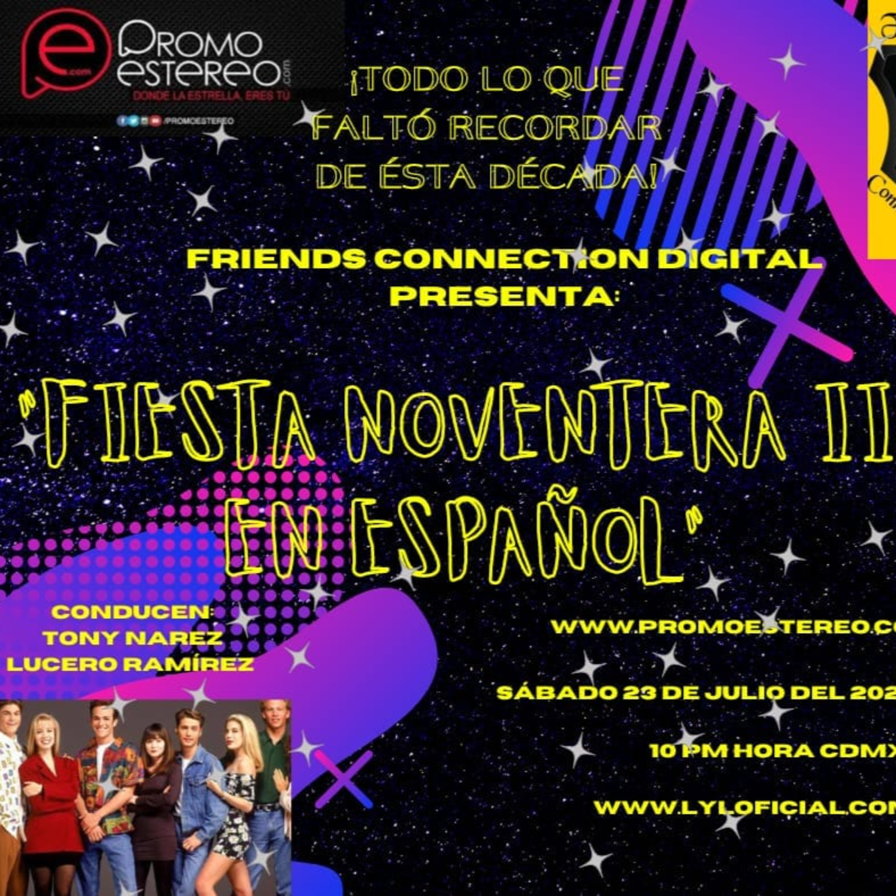 "FIESTA NOVENTERA II EN ESPAÑOL" (CÓDIGO: FCD RADIO 152) episode artwork